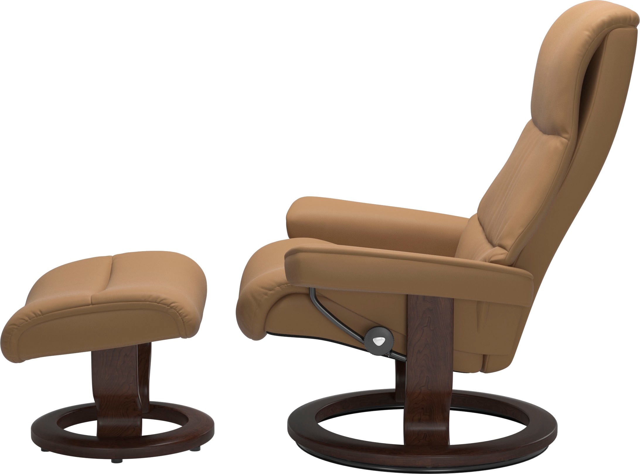 Stressless® Fußhocker »View«, mit Classic Base,Gestell Braun