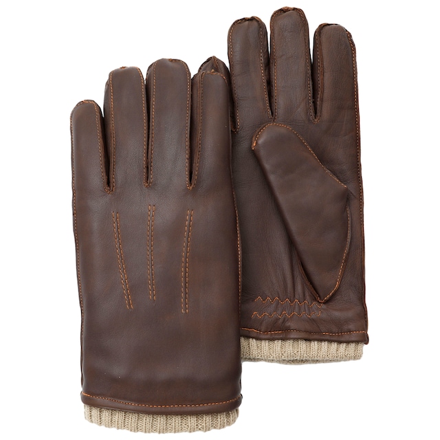 PEARLWOOD Lederhandschuhe »Wilson«, Vintage Optik durch Waxfinish online  bestellen | BAUR