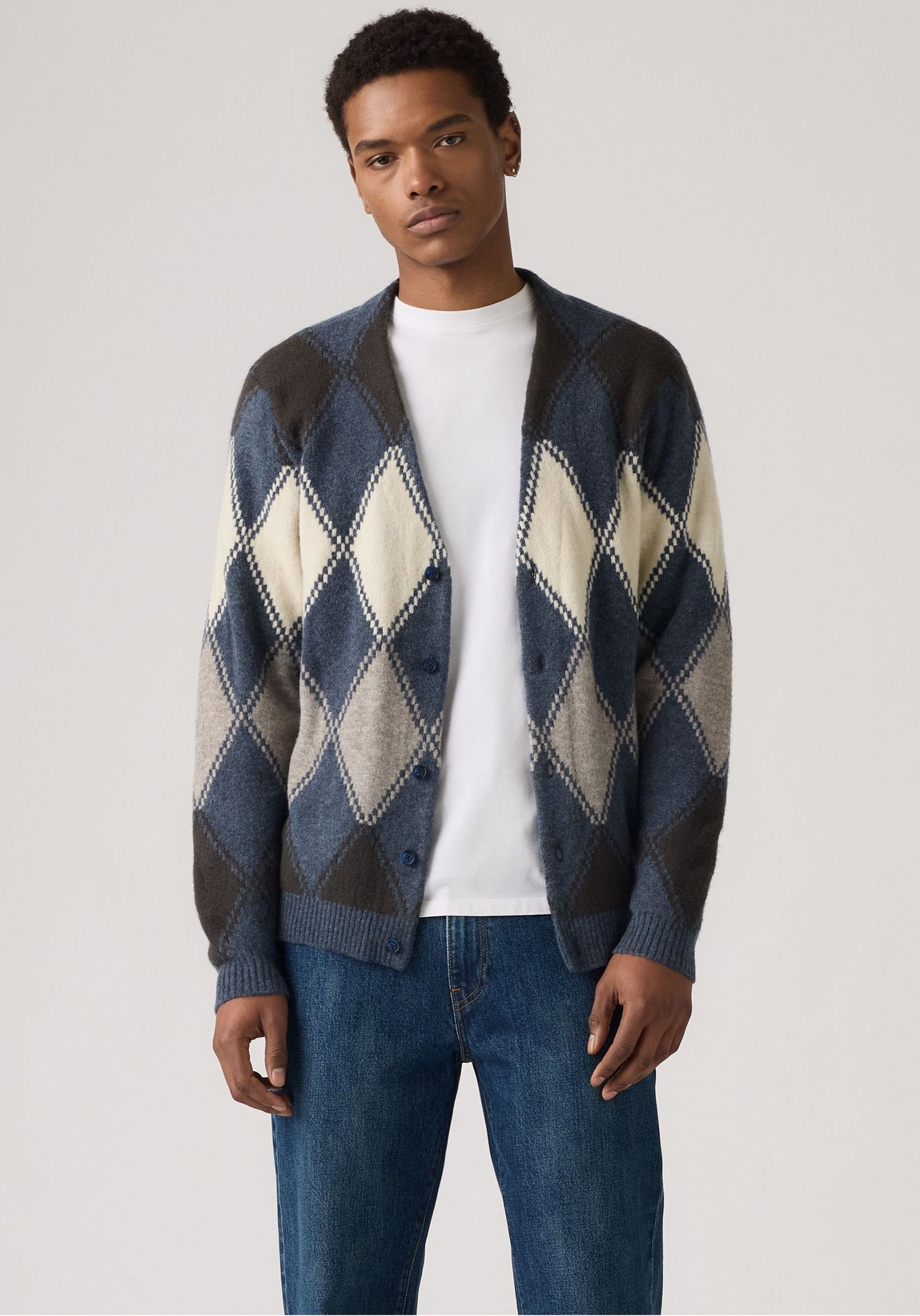 Levis Strickjacke, Legere Passform, pflegeleichter Materialmix günstig online kaufen