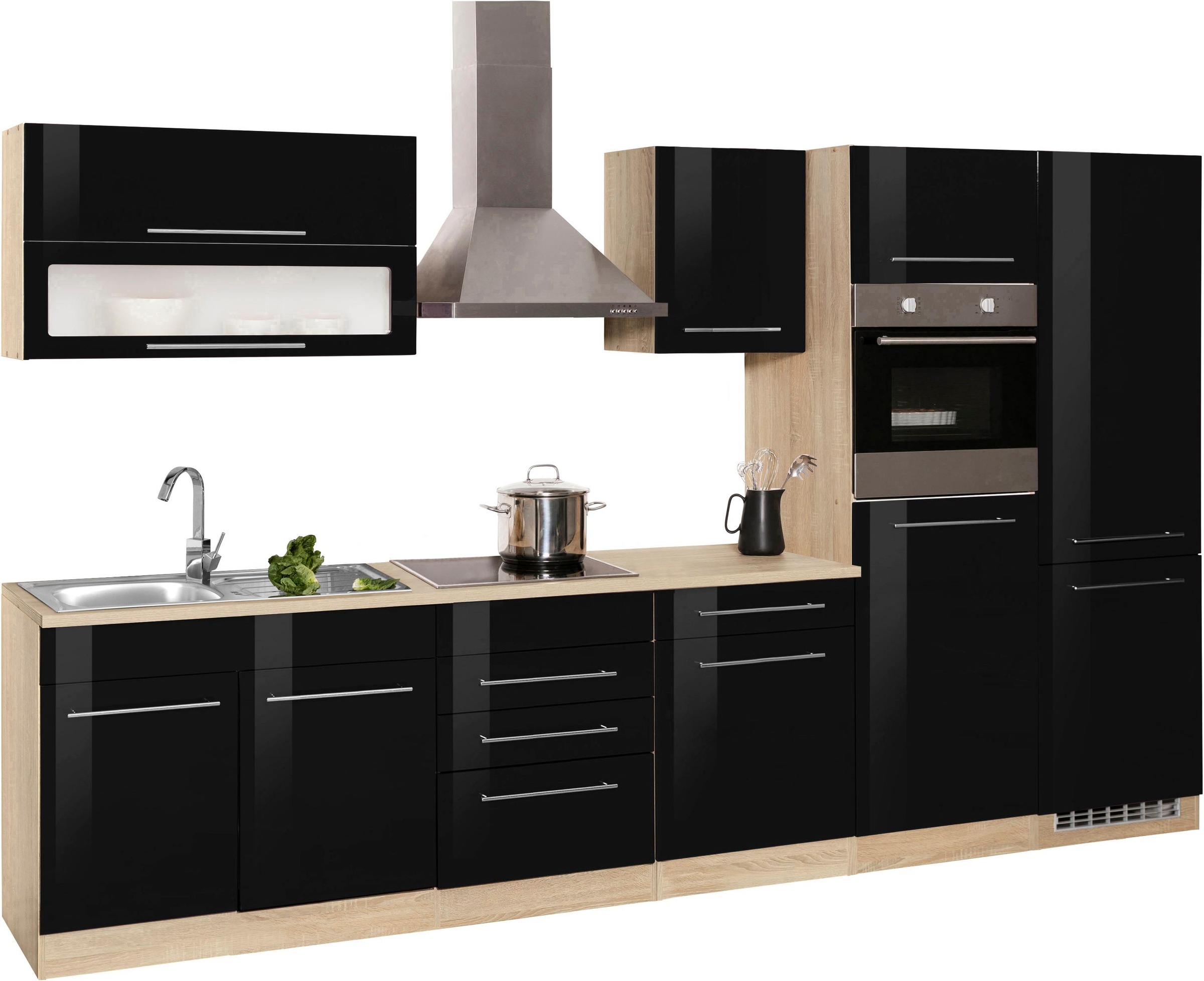 KOCHSTATION "KS-Eton" ohne E-Geräte, Breite 330 cm günstig online kaufen