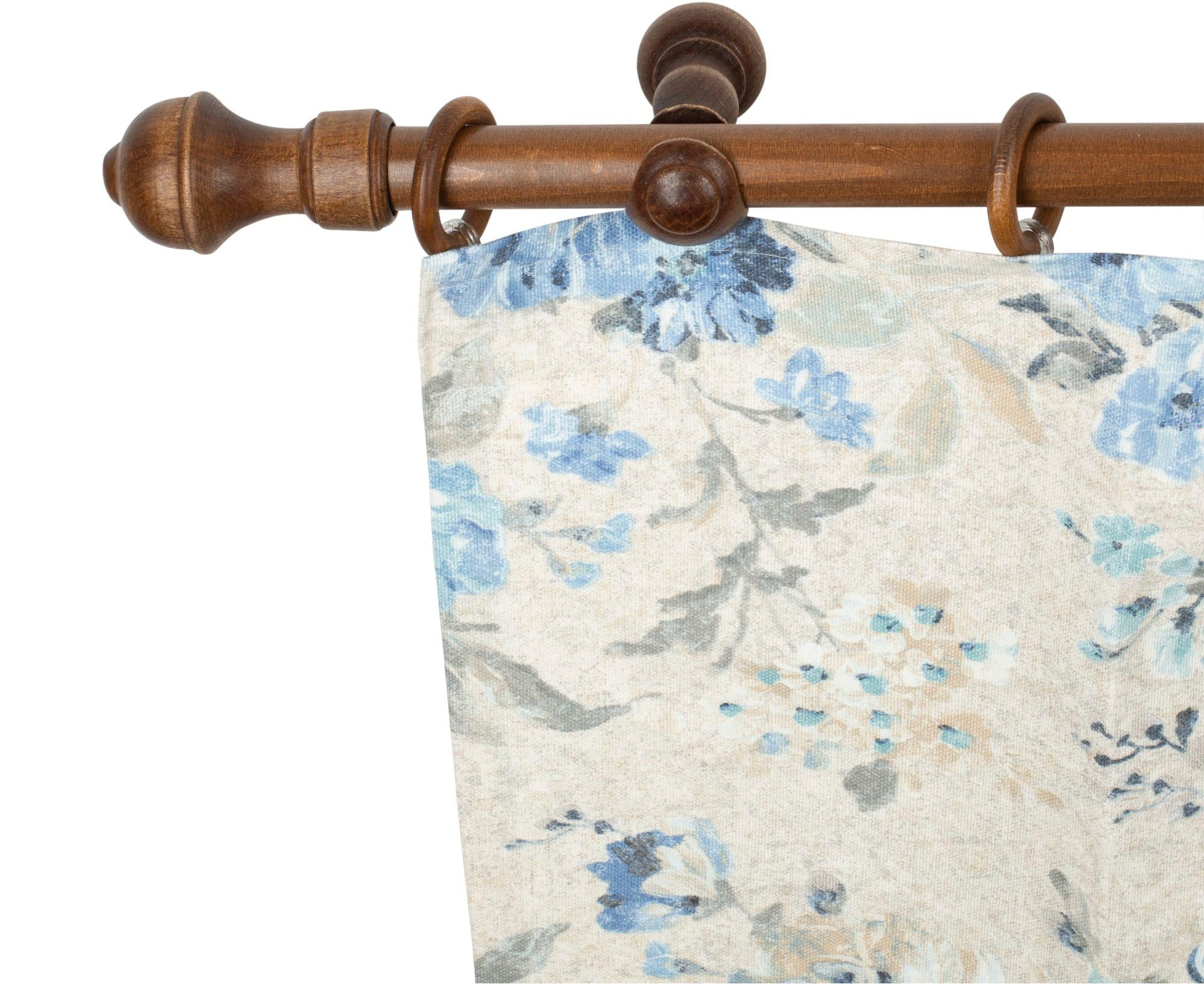 SN DECO GROUP Gardinenstange "Ares" 1 läufig-läufig Fixmaß 28 mm, Holz, ver günstig online kaufen