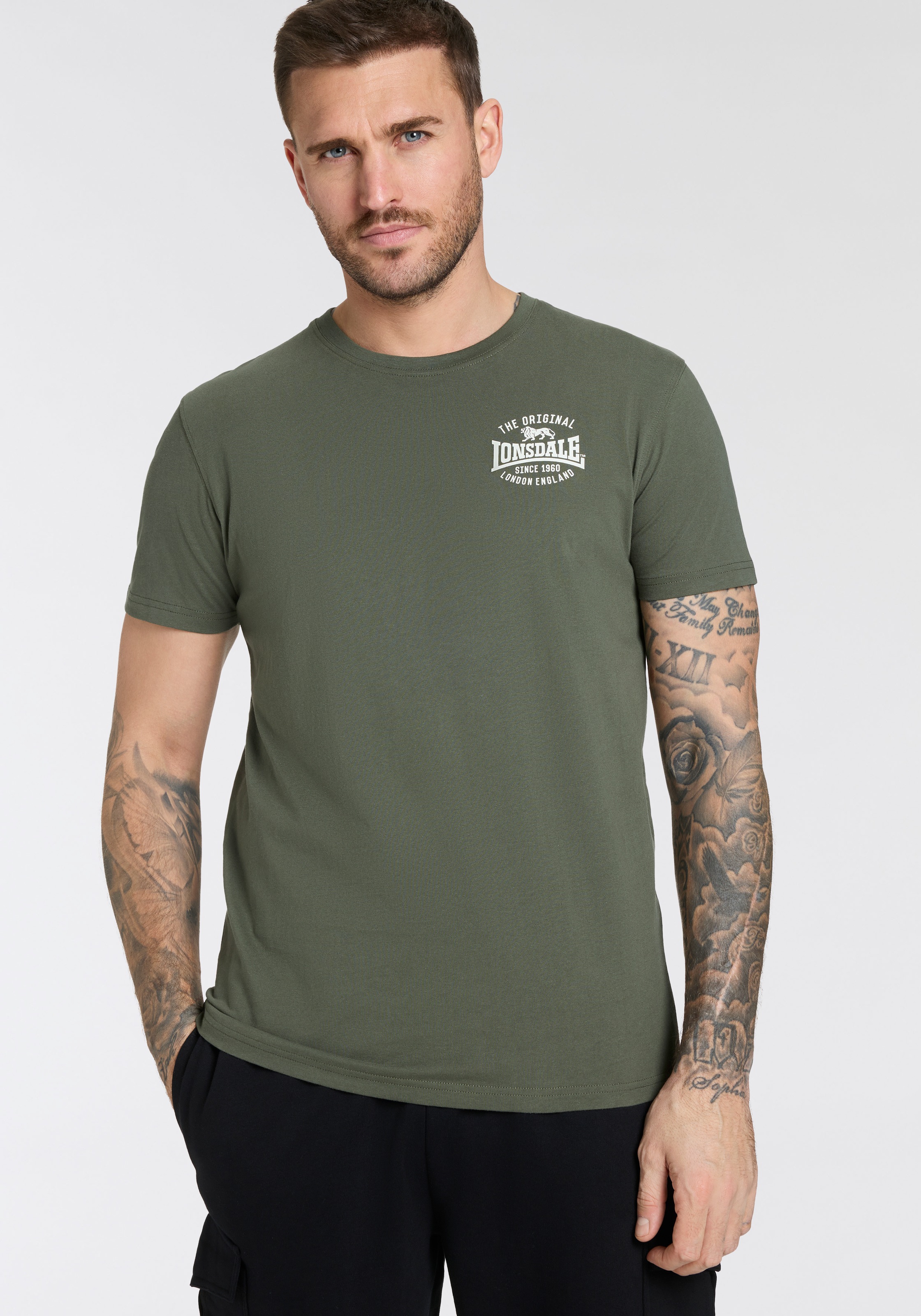 Lonsdale T-Shirt "HAWTON" Packung, 2 Stk. tlg. Doppelpack günstig online kaufen