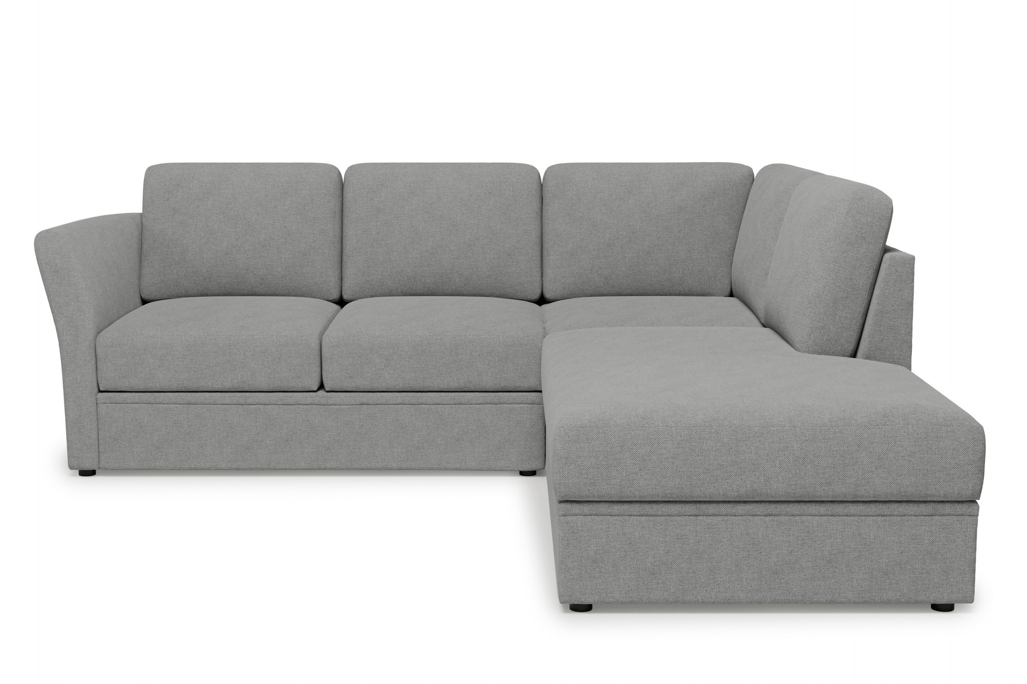 Home affaire Ecksofa »Lavars, L-Form, Schlafsofa«, mit Bettfunktion und Stauraum, in zwei verschiedenen Bezugsqualitäten