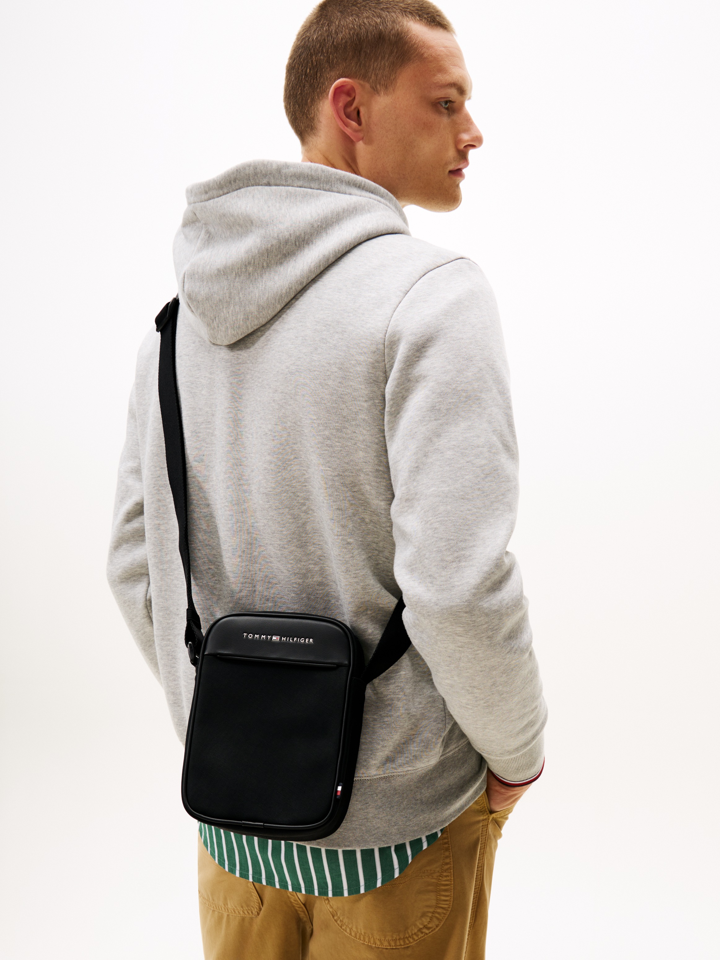 Tommy Hilfiger Mini Bag "TH FOUNDATION MINI REPORTER", Men Umhängetasche, S günstig online kaufen
