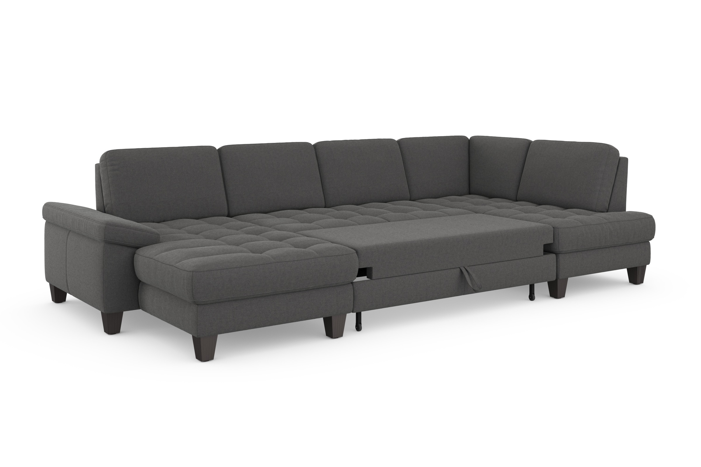 sit&more Wohnlandschaft »Westham U-Form«, wahlweise mit Bettfunktion, Bettkasten, Sitztiefenverstellung