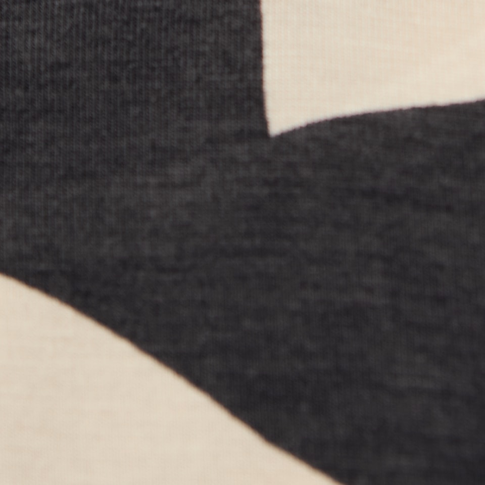 STREET ONE Print-Shirt, im angenehmen Materialmix