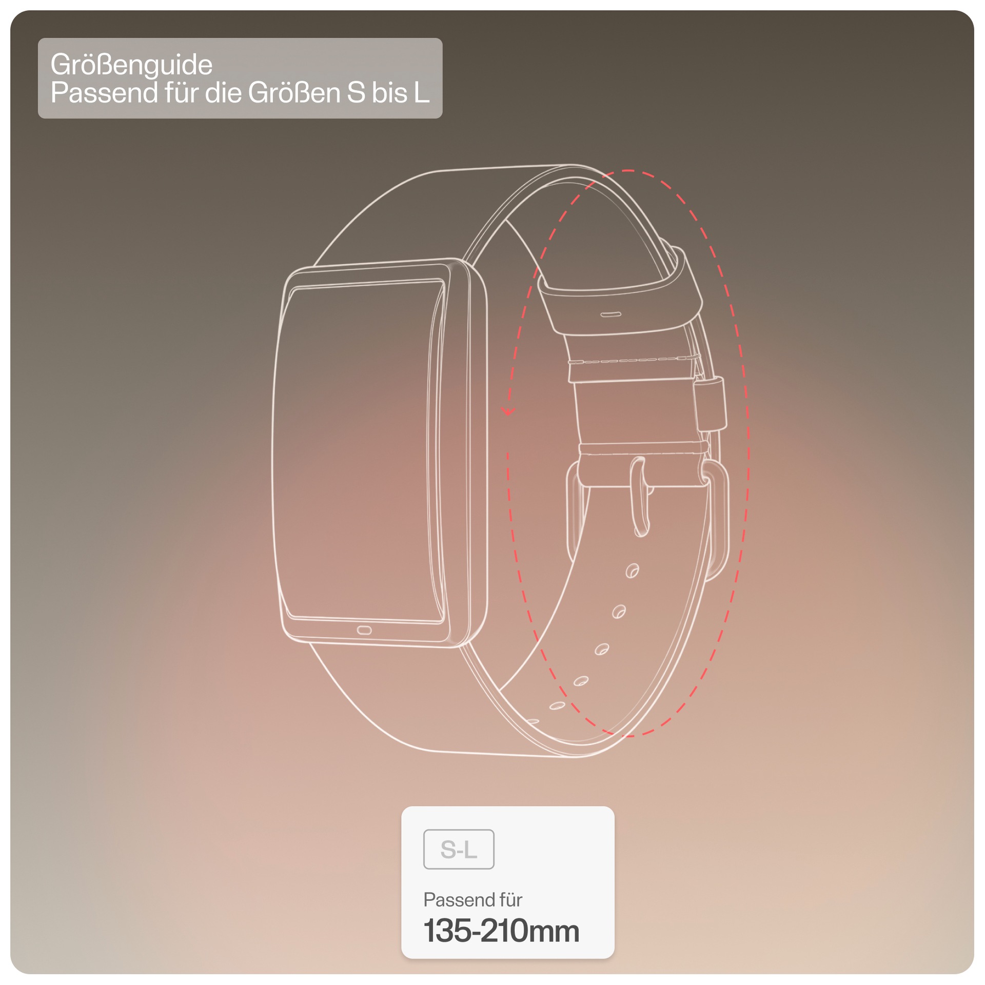 Polaroid Wechselarmband »LOOP Leder Armband«