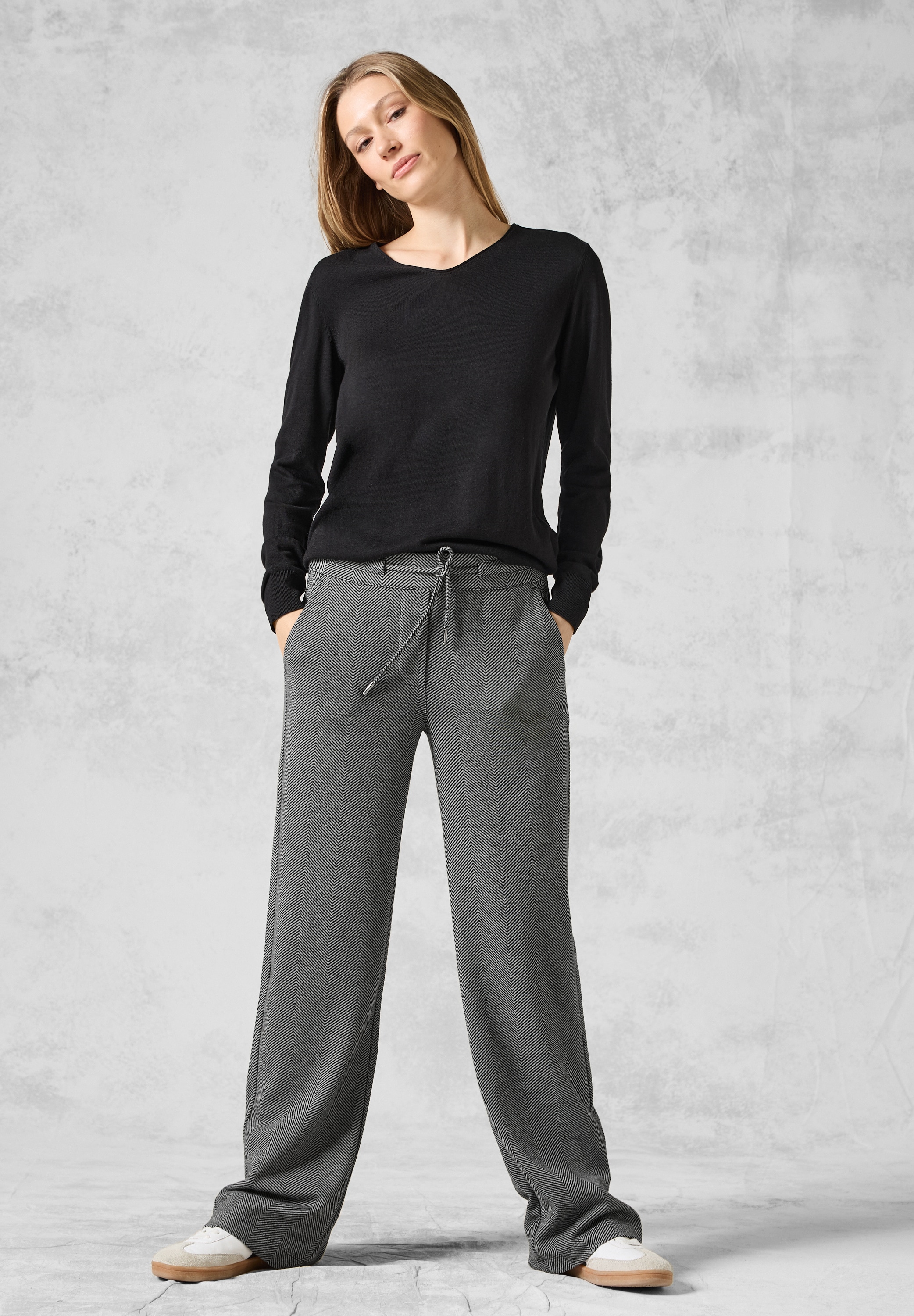 Cecil Jogger Pants, High Waist