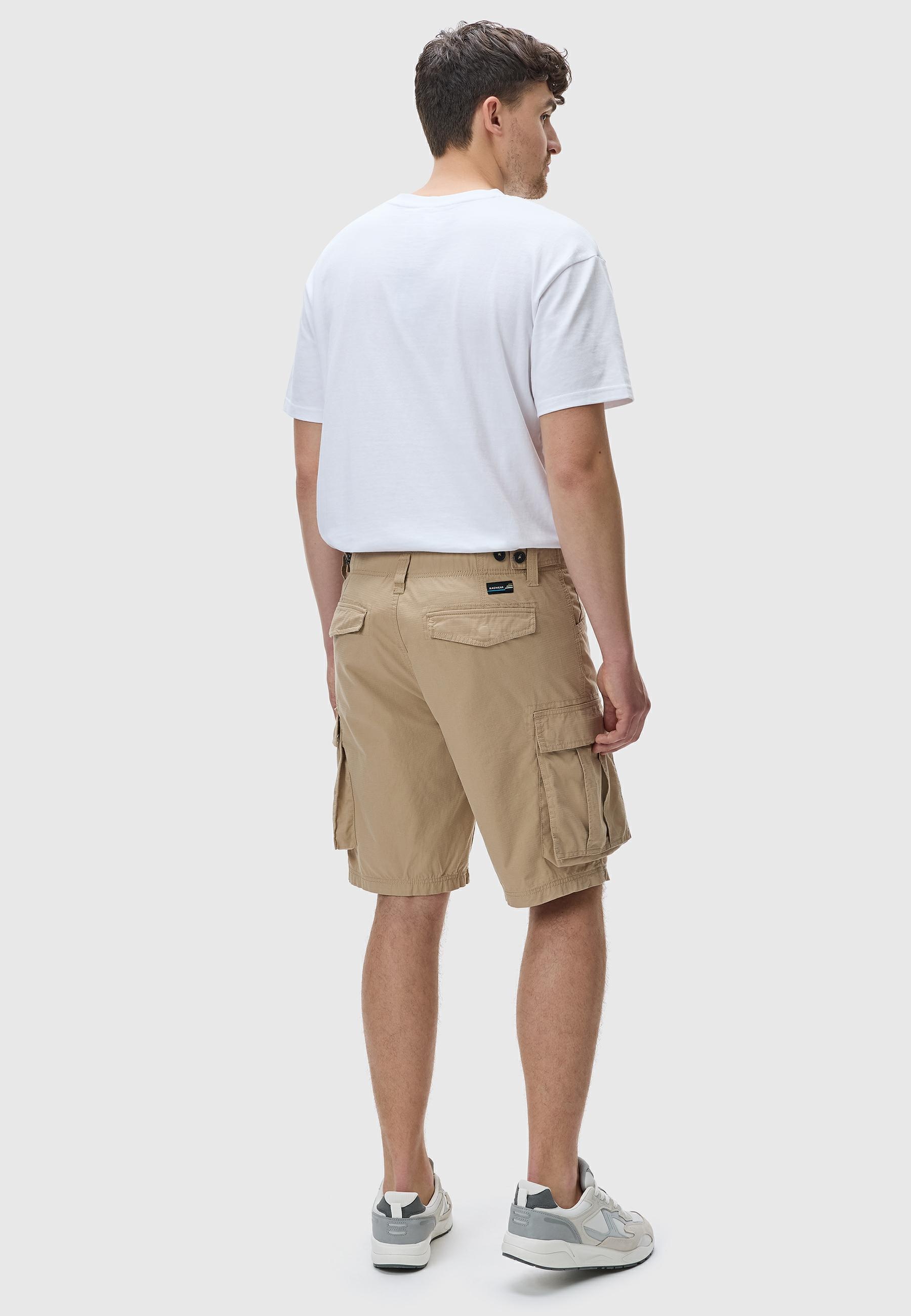Ragwear Shorts »Merly«, (1 tlg.), Kurze Herren Cargo-Hose mit großen Taschen