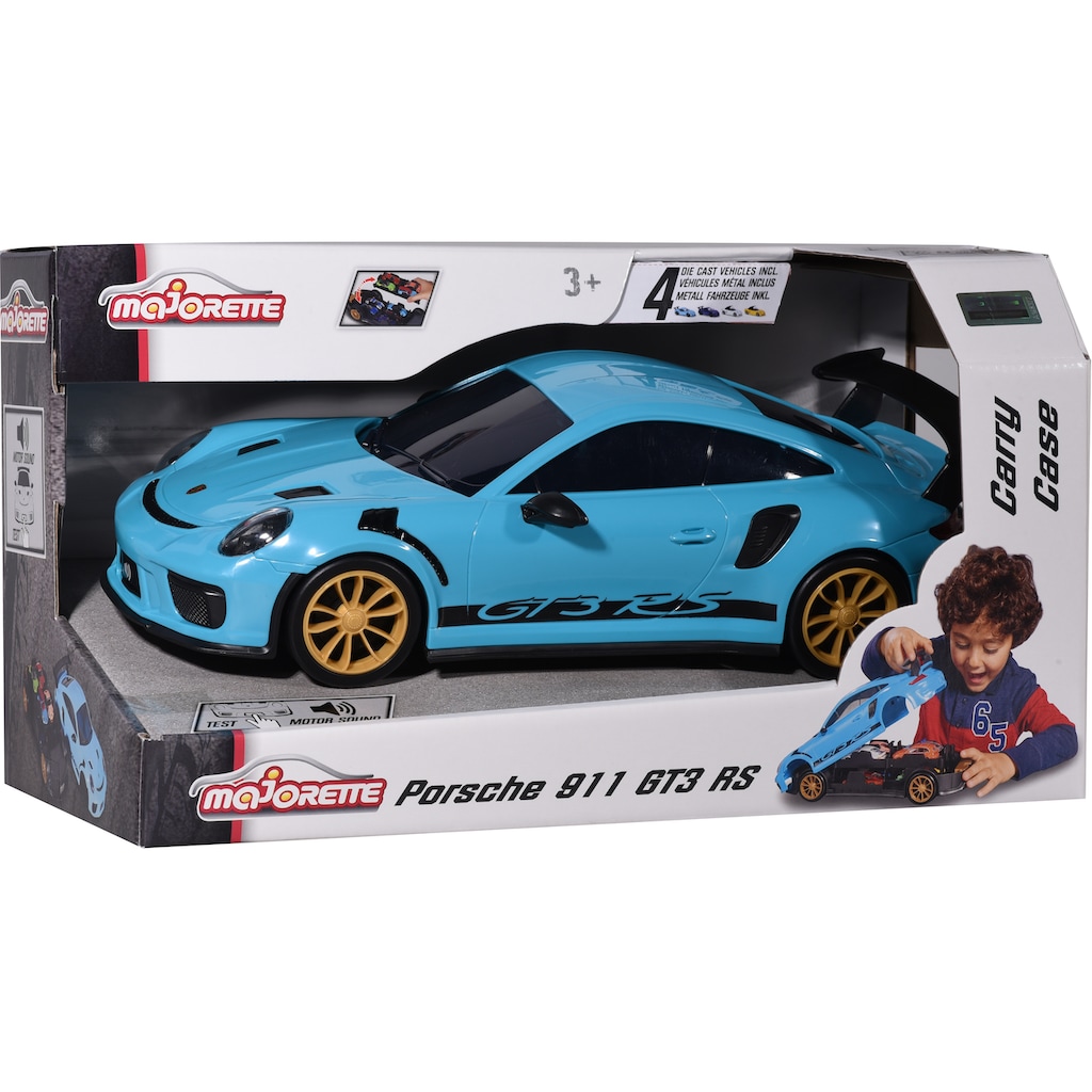 majORETTE Spielzeug-Auto »Porsche 911 GT3 RS - Carry Case«