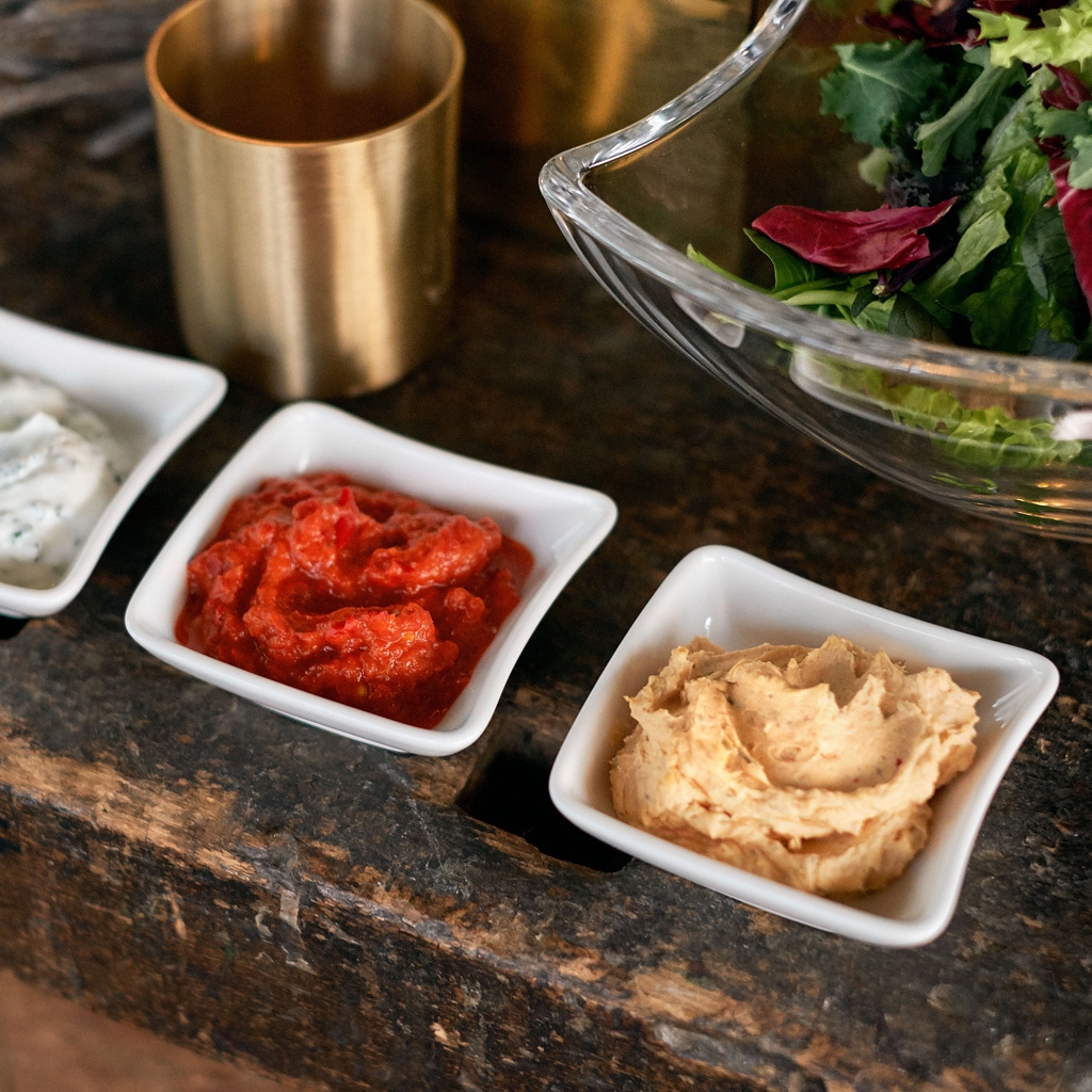 Villeroy & Boch Dipschale »Dipschälchen NewWave 8,5 x 8,5 cm 4er Set weiß«