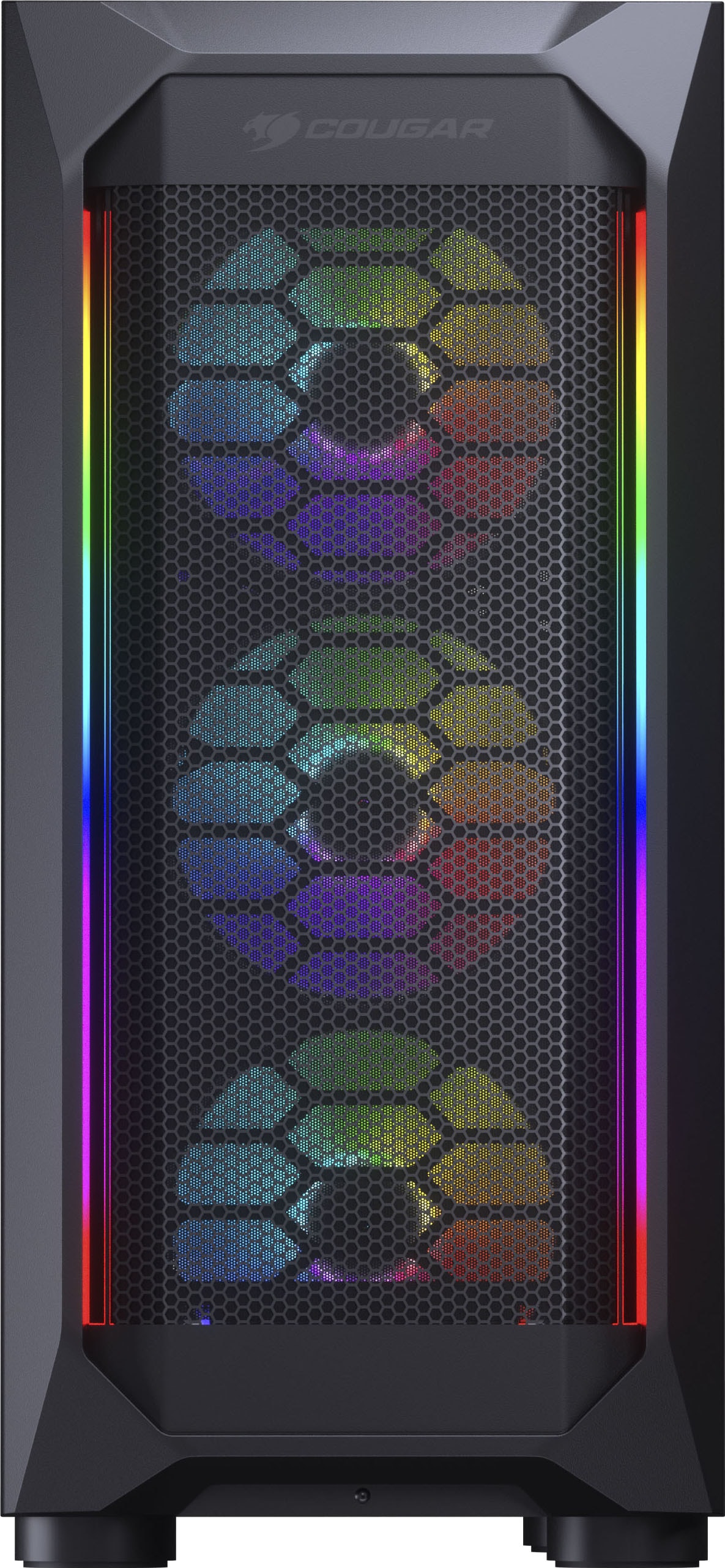 Gaming-Gehäuse »MX410 Mesh-G RGB«, RGB Beleuchtung