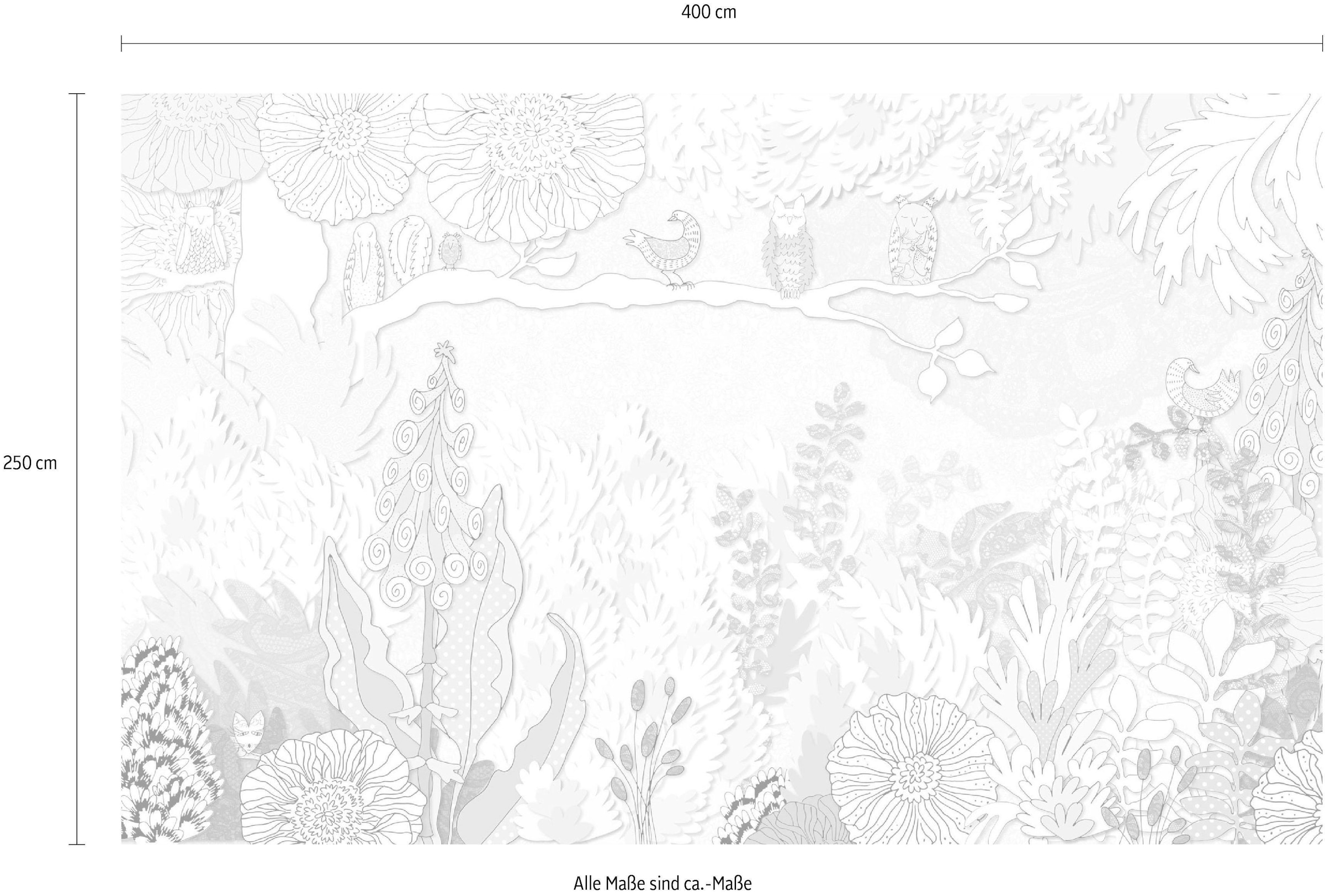 Komar Vliestapete »Digitaldruck Vlies -  Dreaming - Größe 400 x 250 cm« bedruckt glatt Wohnzimmer, Schlafzimmer