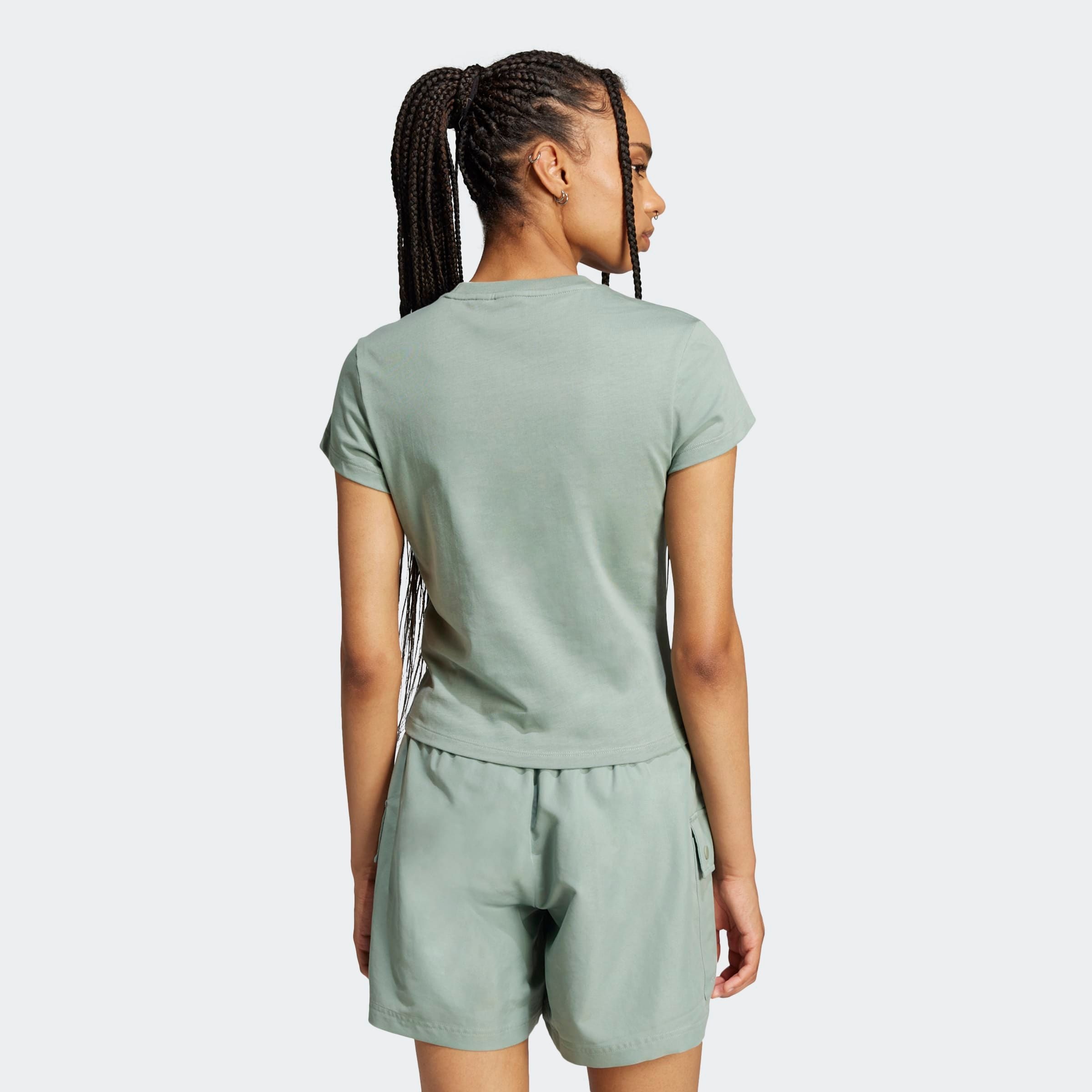 adidas Originals T-Shirt "ESSENTIALS SLIM" sportlicher Stil, schmale Silhou günstig online kaufen