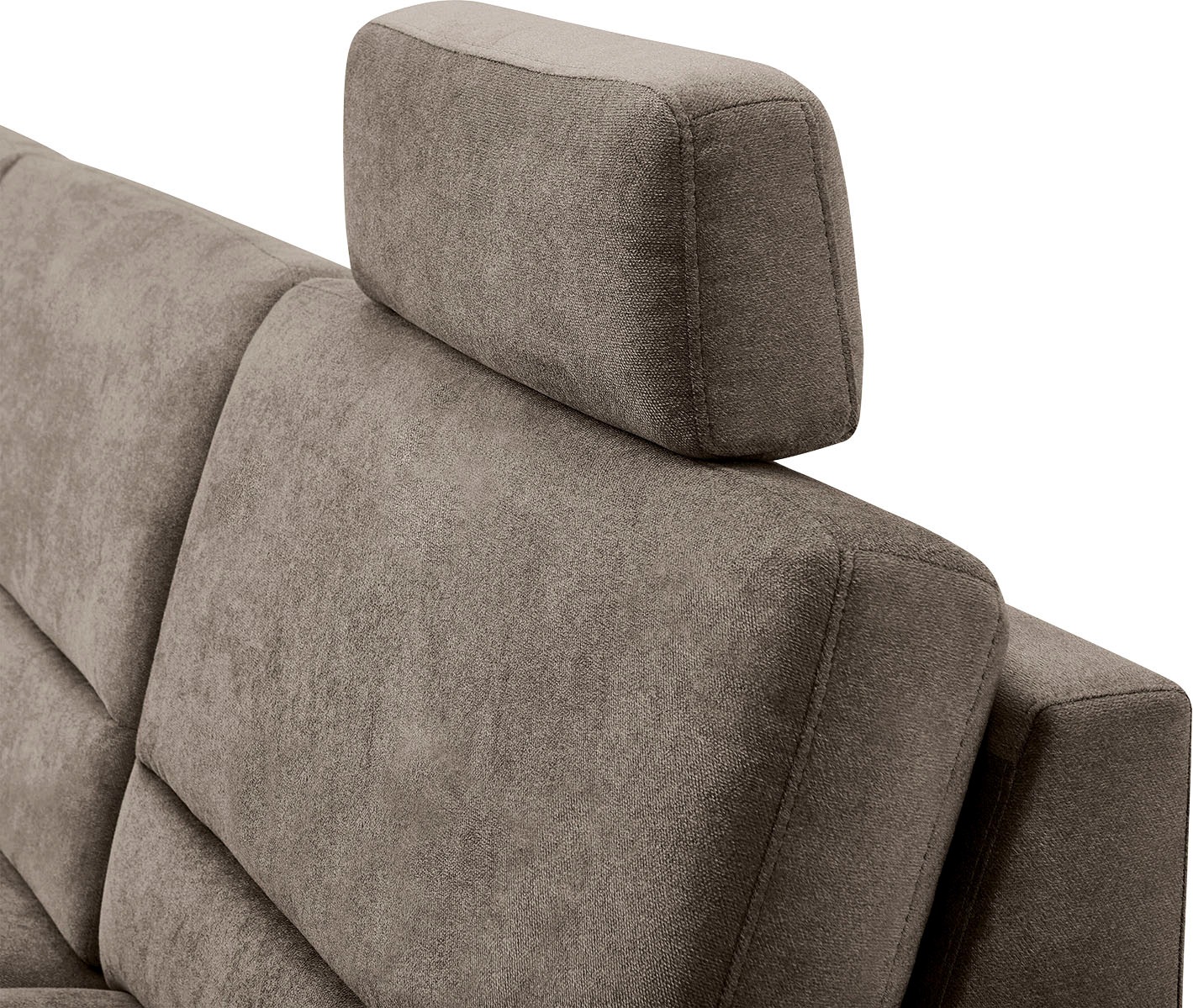 CALIZZA INTERIORS Ecksofa »Onyx L-Form«, Ottomane links oder rechts, wahlweise mit Bettfunktion, Breite 257 cm