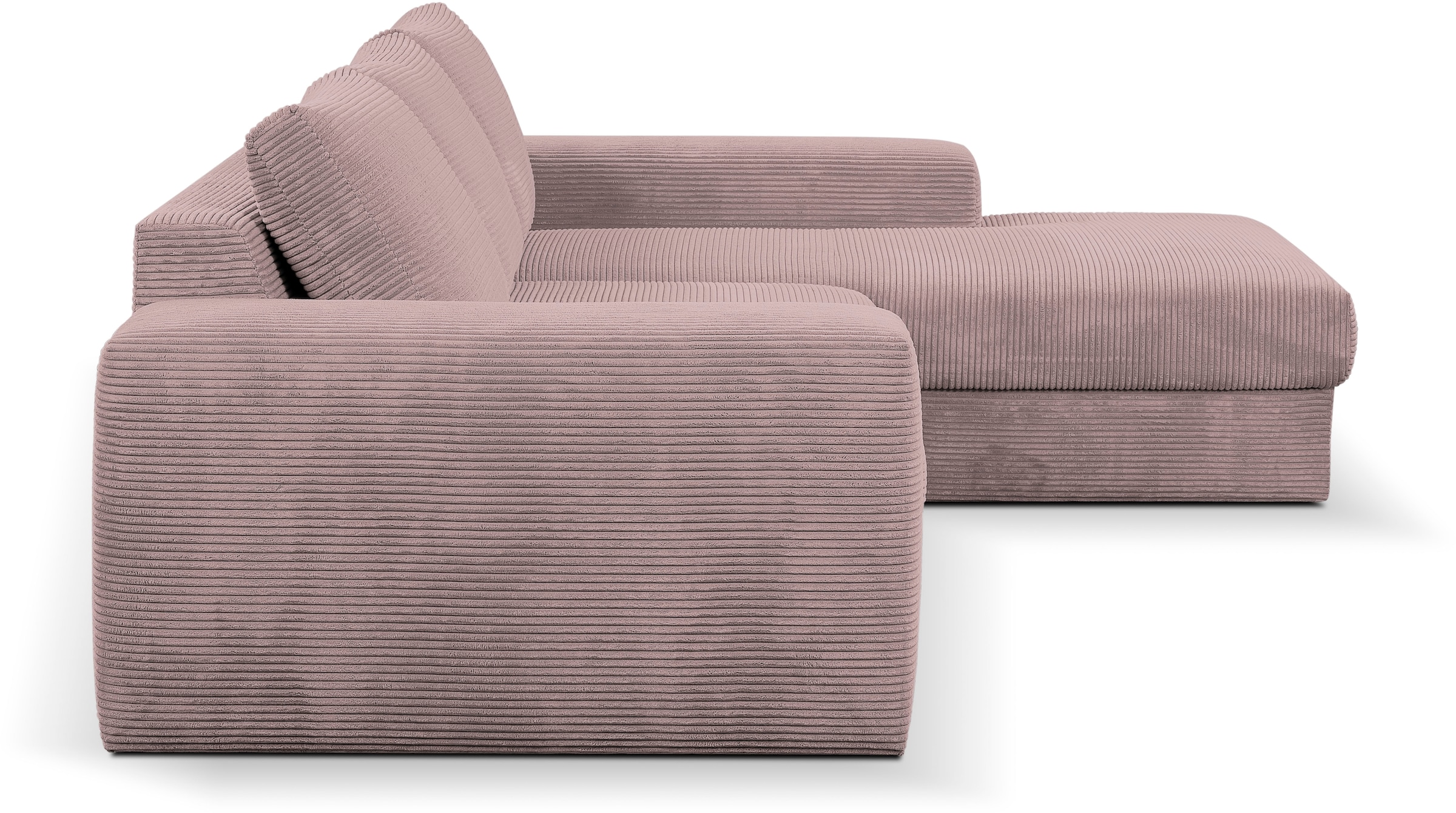 WERK2 Ecksofa »Rozzana Lounge Sofa, zeitlos & viel Platz, Design & Komfort« Cord, L-Form, XXL