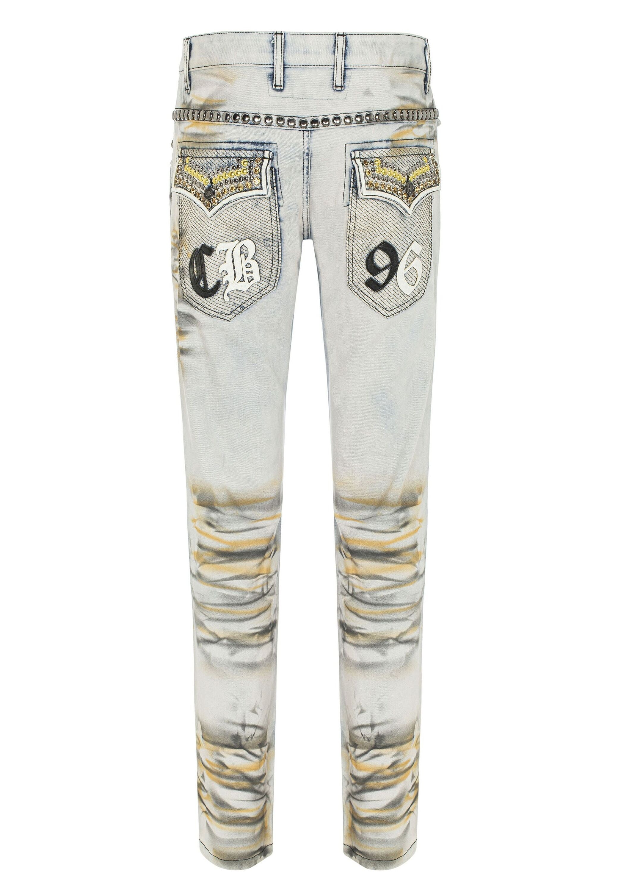 Cipo & Baxx 5-Pocket-Jeans »Jeans«, in extravagantem Look, CD733