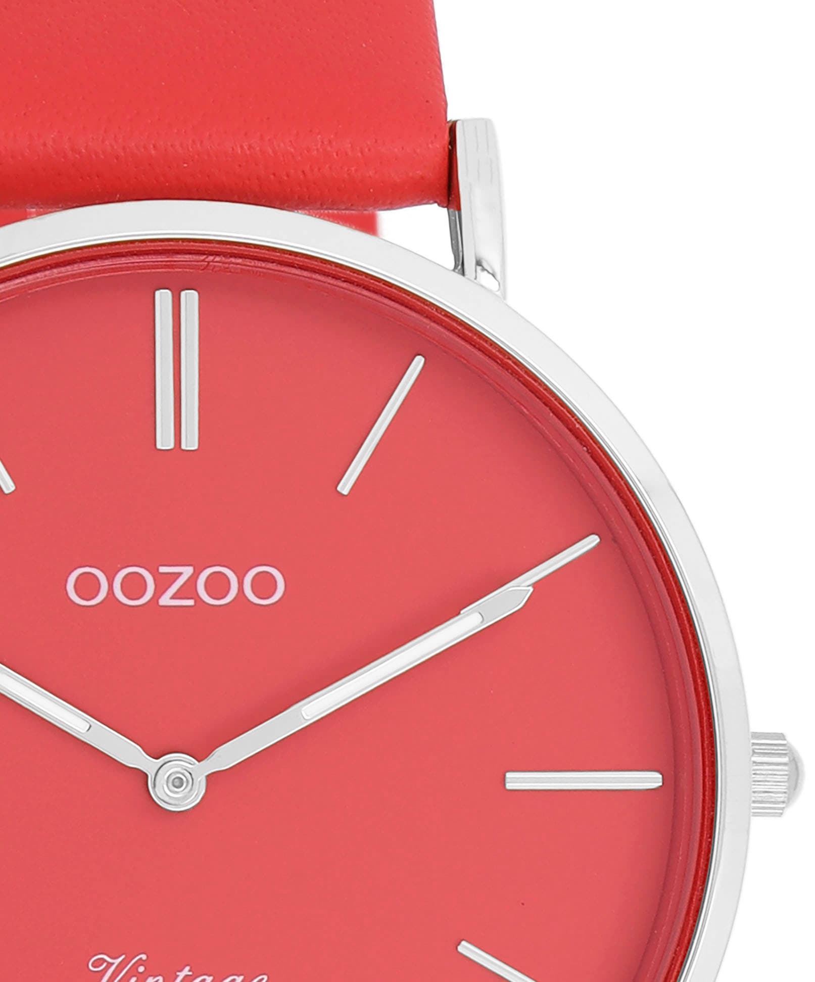OOZOO Quarzuhr, Armbanduhr, Damenuhr, Herrenuhr, Lederarmband