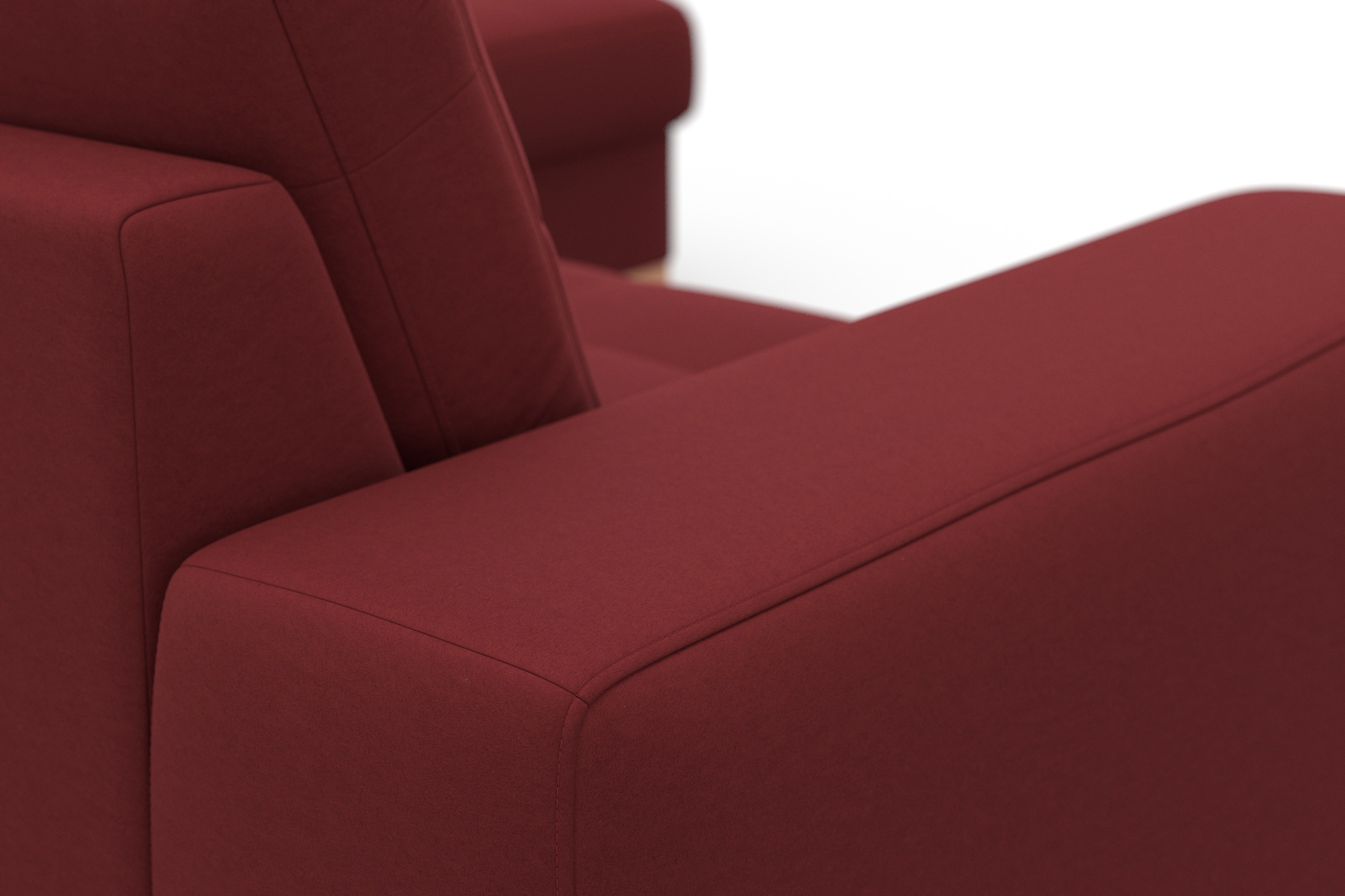 sit&more Ecksofa »Quincy L-Form«, wahlweise mit Bettfunktion und Bettkasten