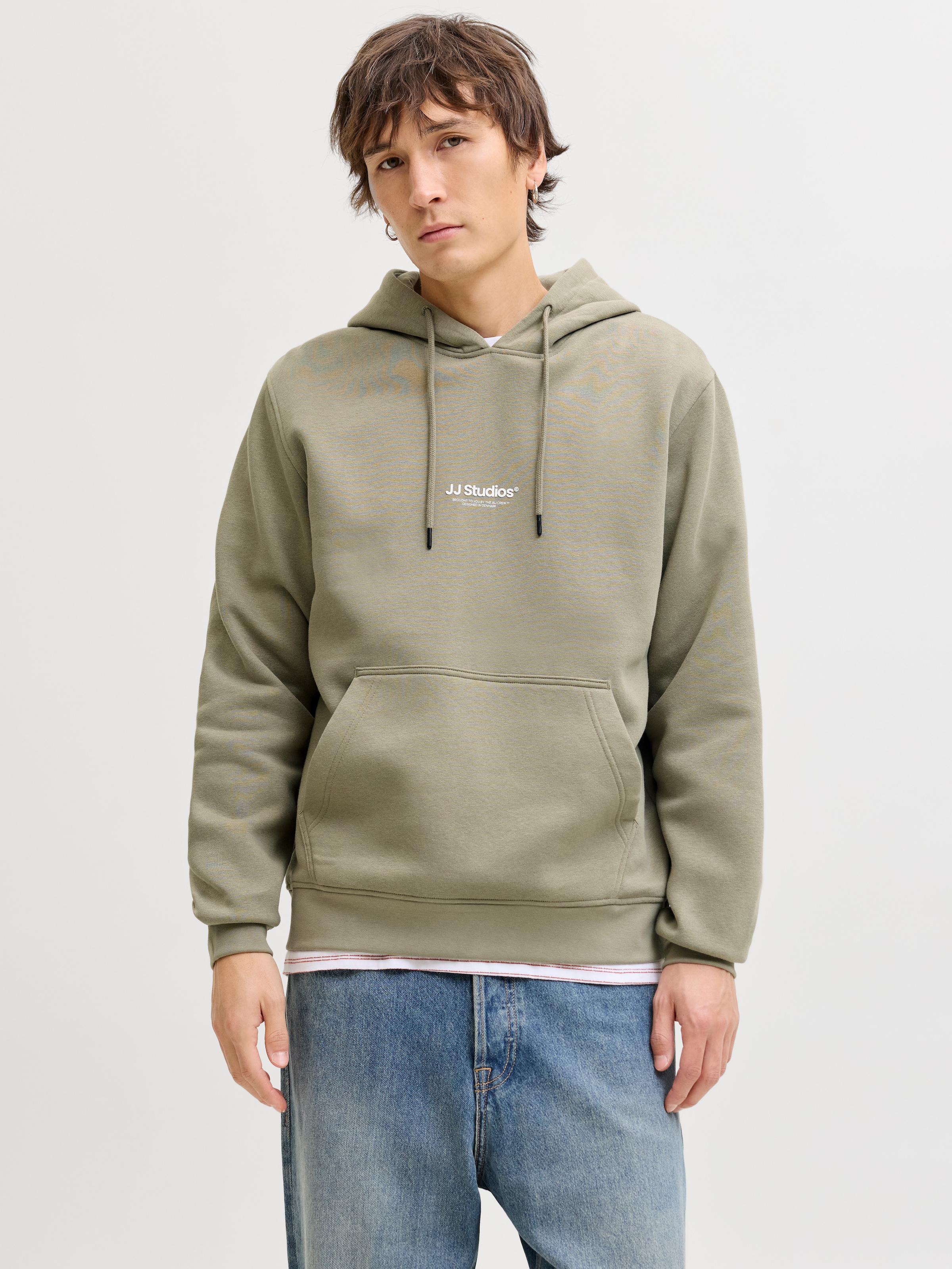 Jack & Jones Kapuzensweatshirt "JJESOHO SWEAT HOOD NOOS", mit stylischem Pr günstig online kaufen