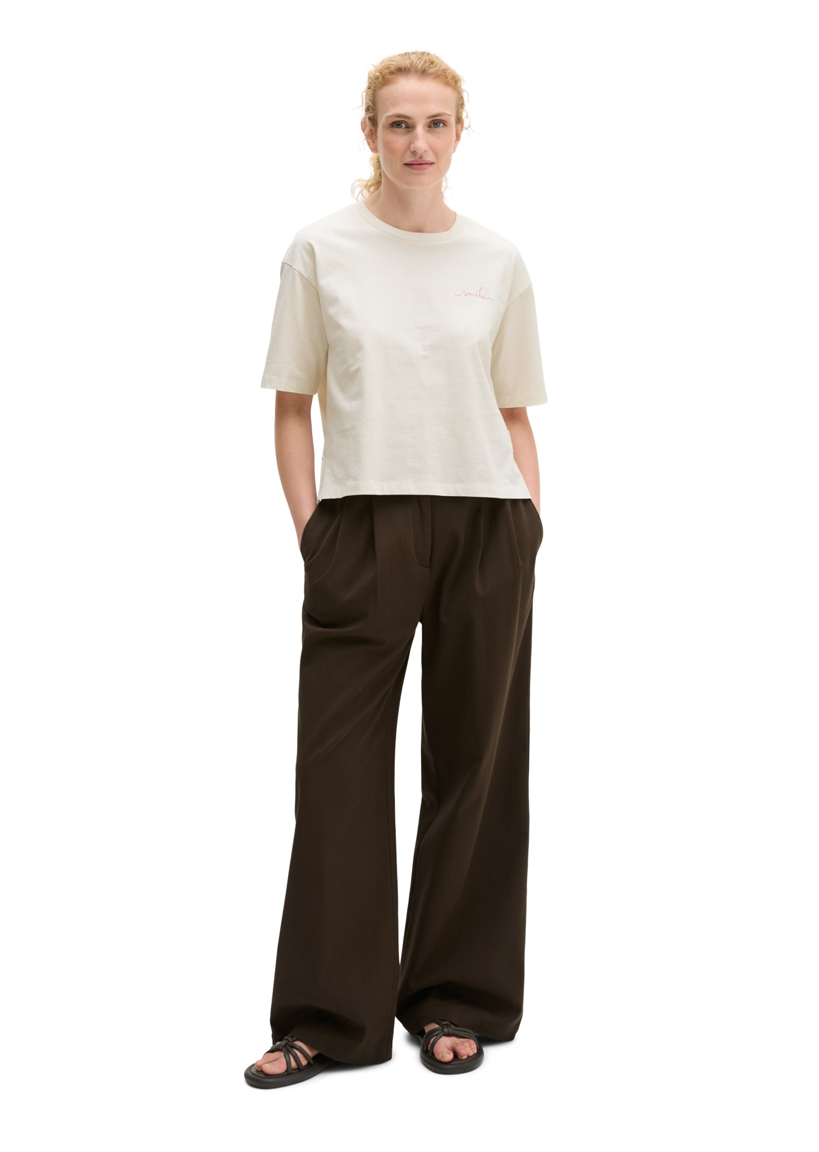 Marc O'Polo T-Shirt oversized boxy aus weichem Single Jersey