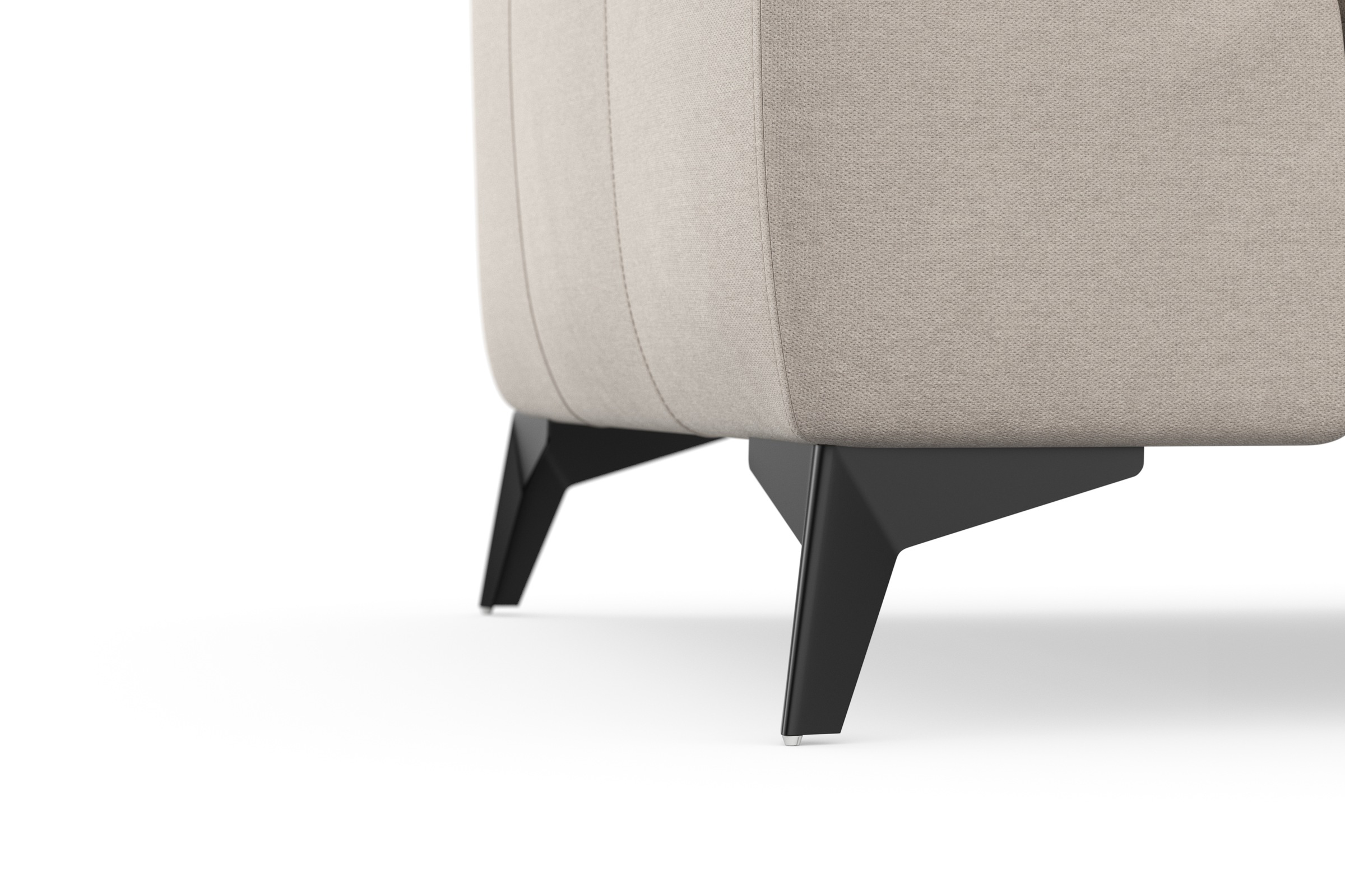 sit&more Ecksofa »Sinatra L-Form«, mit Recamiere, optional mit Kopfteilverstellung und Armteilfunktion