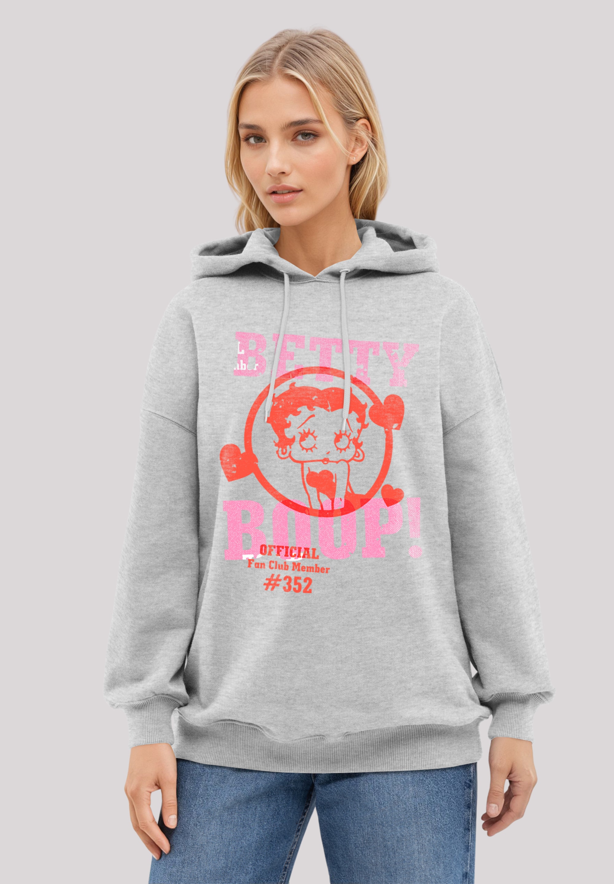 F4NT4STIC Kapuzenpullover "Betty Boop Official Fan Club Member", Premium Qu günstig online kaufen