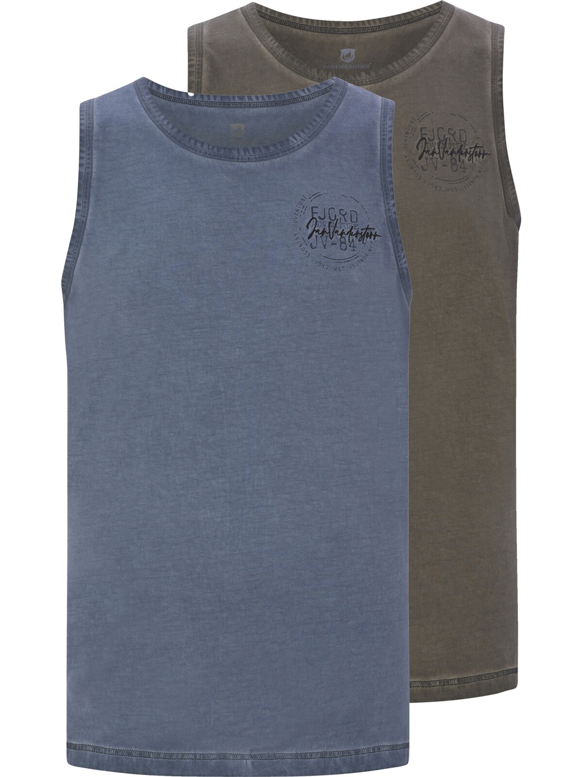 Jan Vanderstorm Muskelshirt »Doppelpack Tanktop MIKJAN«