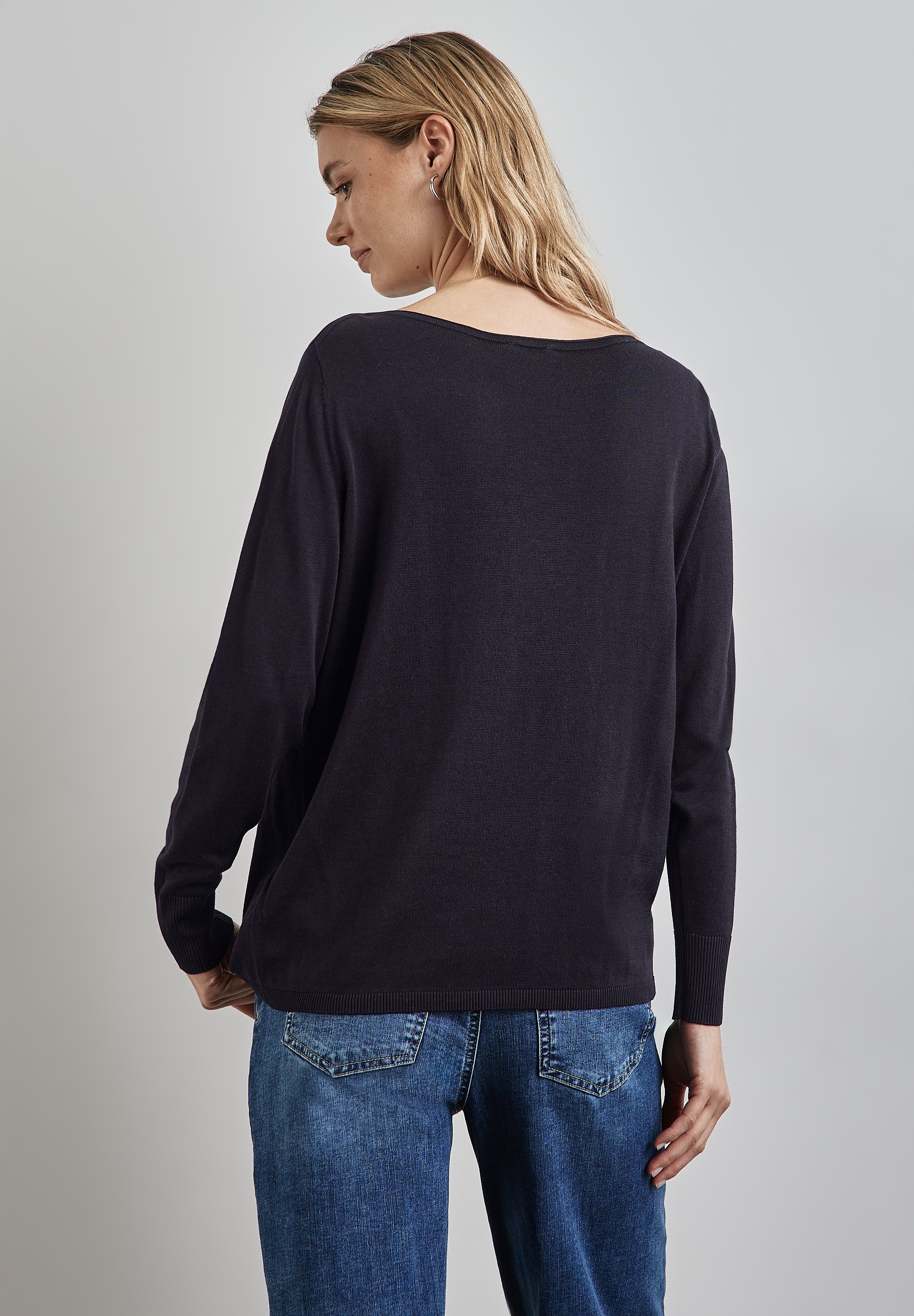 STREET ONE Strickpullover, Feinstrick