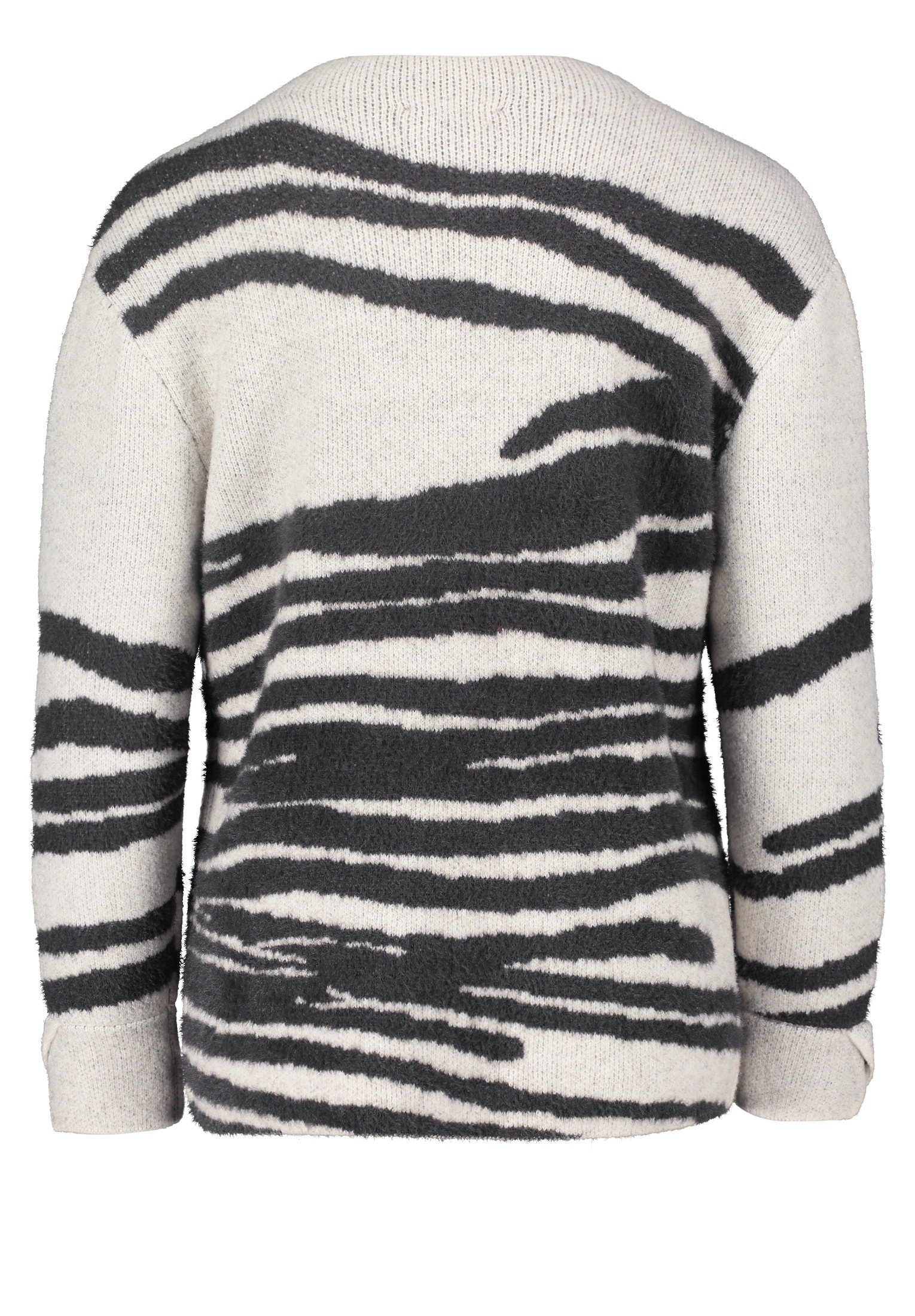 Betty Barclay Strickpullover »Betty Barclay Grobstrick-Pullover mit Jacquard«, (1 tlg.), Effektgarn