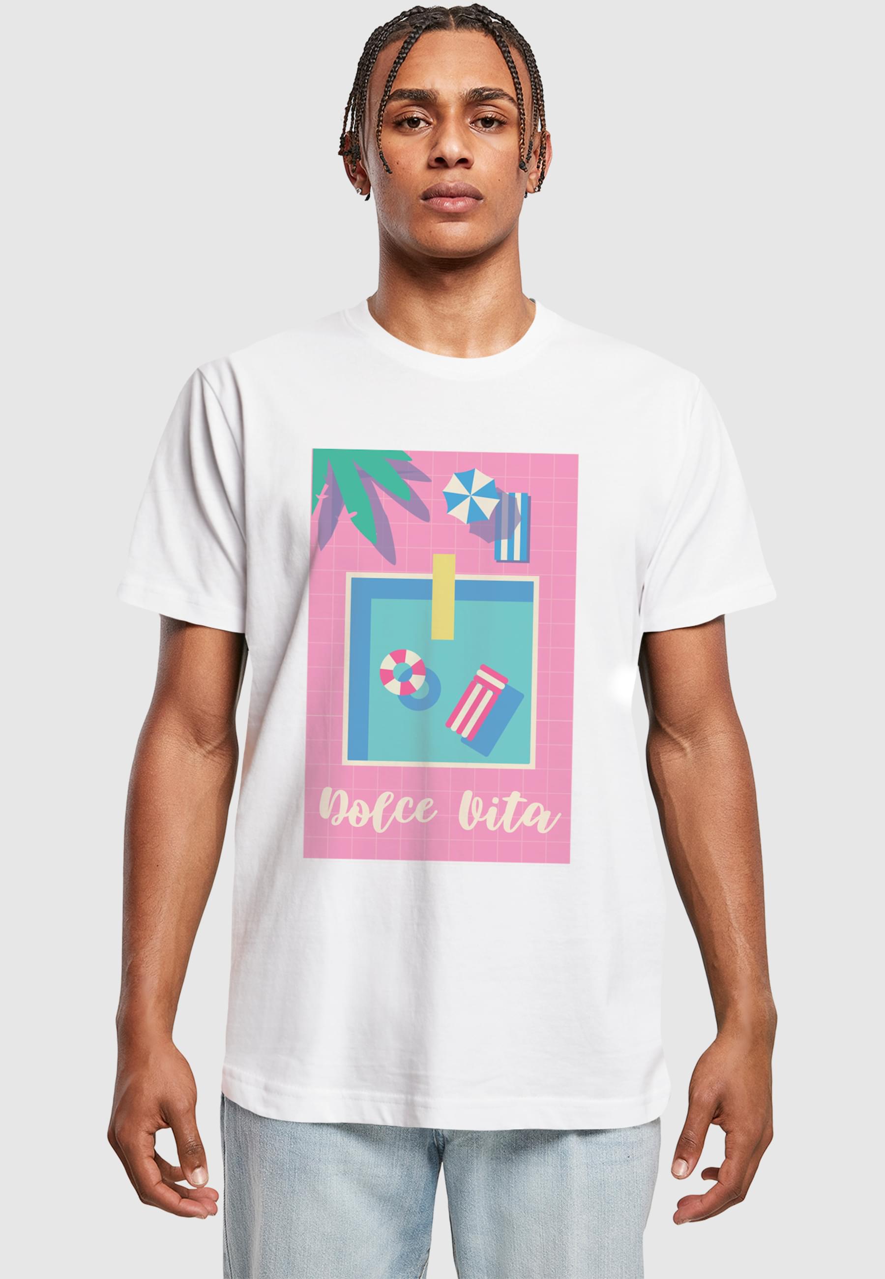 Thumbnail - MisterTee T-Shirt "MisterTee Dolce Vita Tee", (1 tlg.)