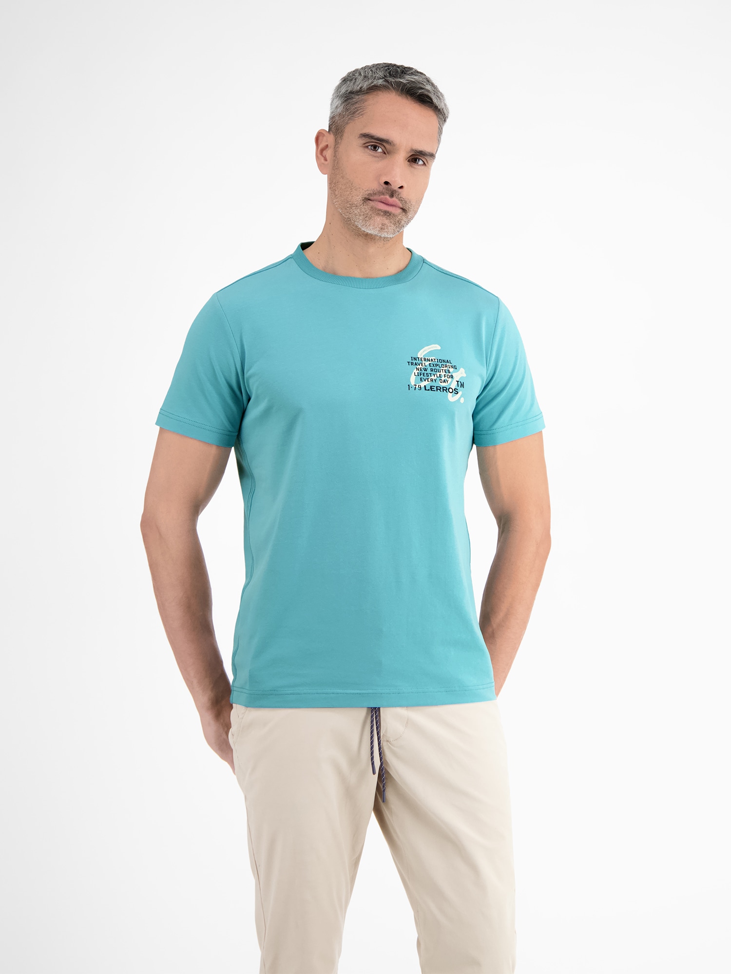 LERROS 1100000002199 "Herren T-Shirt in weicher Jerseyqualität"