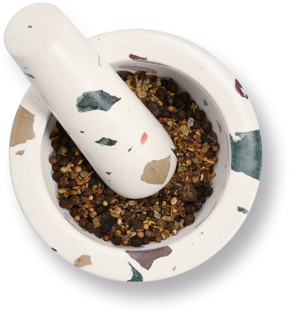 Zeller Present Mörser "& Stößel-Set, "Terrazzo"" Natur-Granit, 1,7 kg, 240 günstig online kaufen