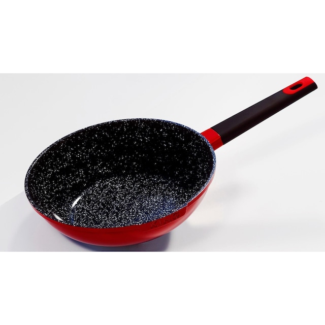 KING Wok »Shine Red«, Aluminiumguss, (1 tlg.), Ø 28 cm, Induktion kaufen |  BAUR