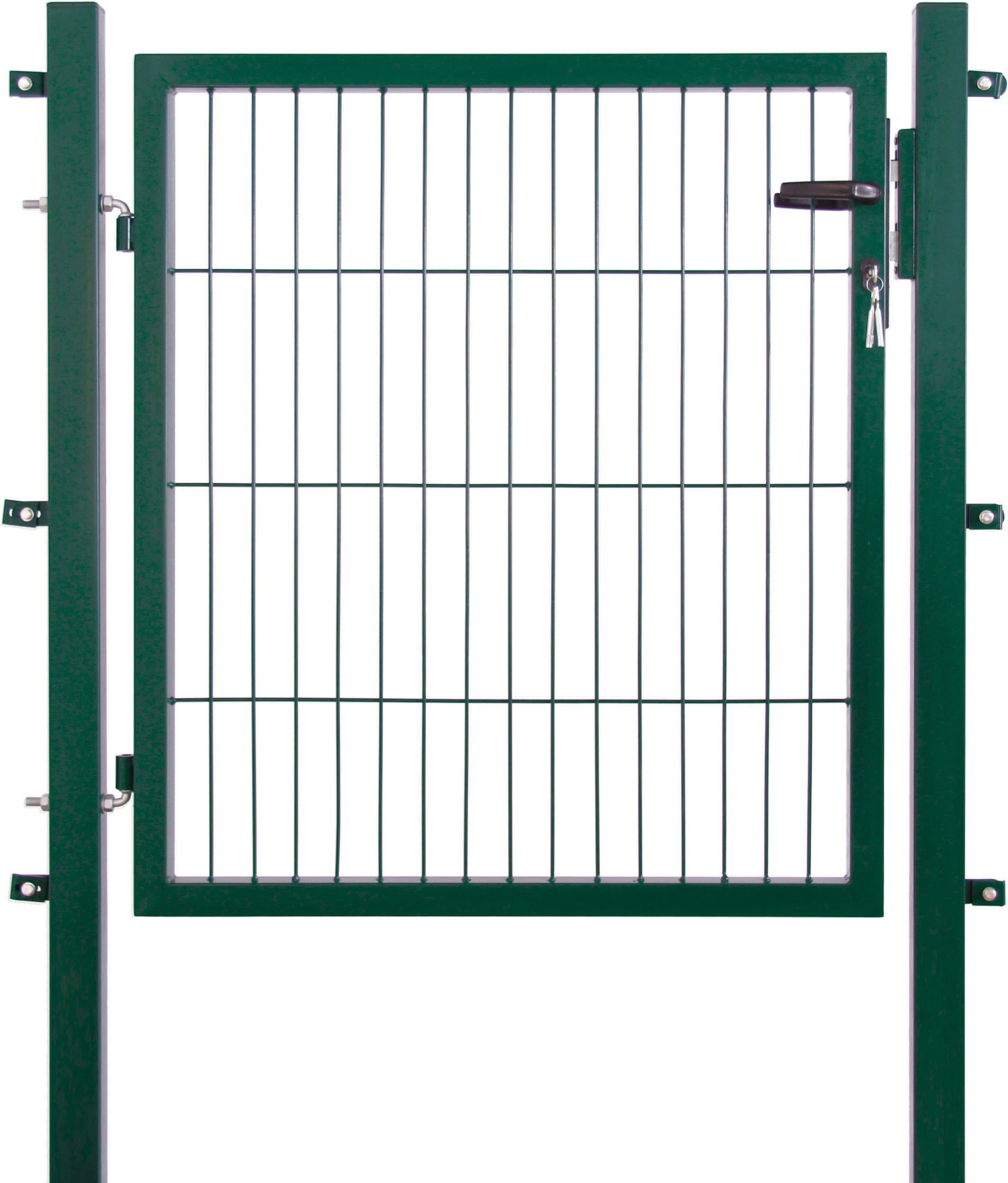 GARDEN 'N' MORE Zauneinzeltür »Einzeltor Excellent«, (Set), 83 cm hoch, grün