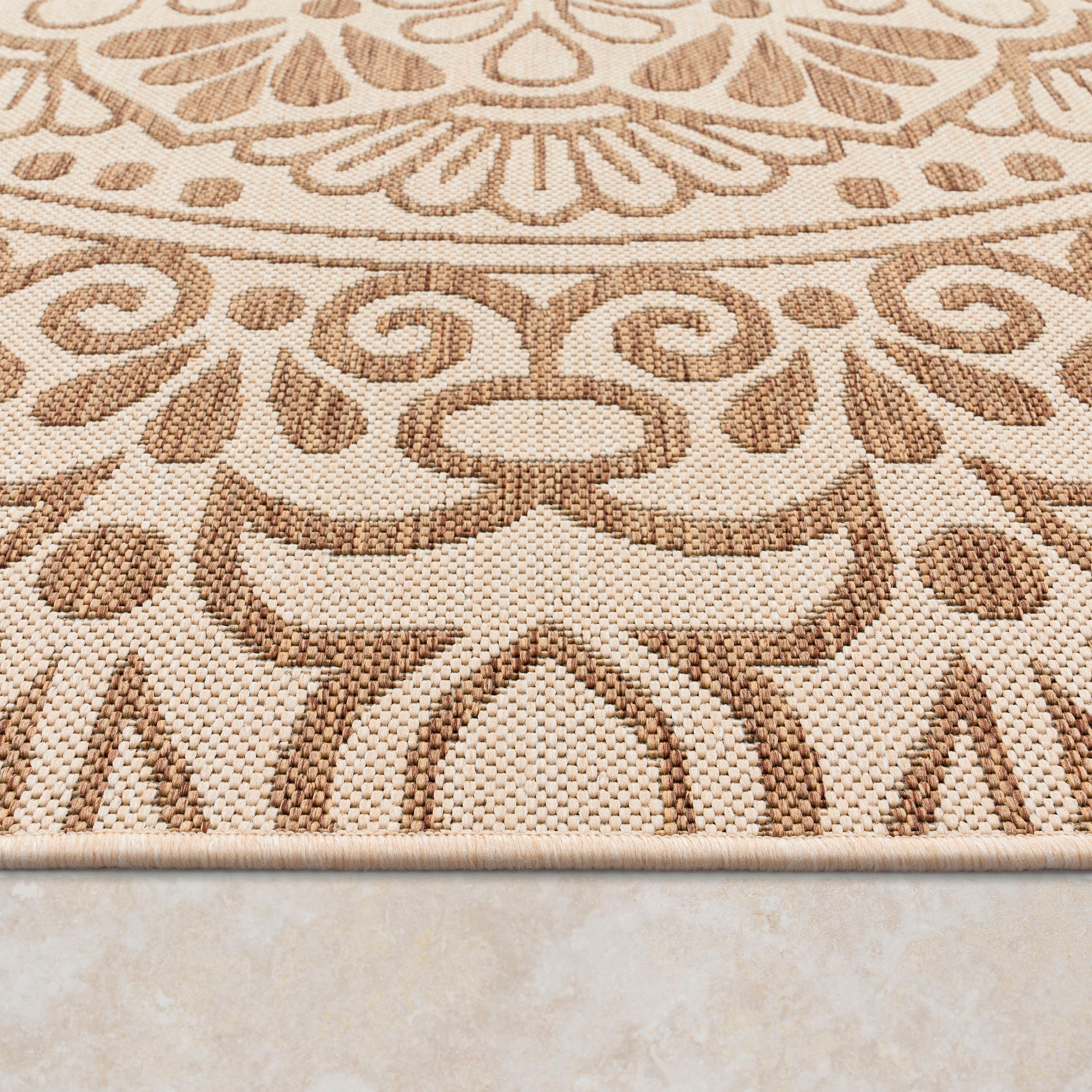 Paco Home Teppich »Coco 205«, rechteckig, Flachgewebe, Paisley Muster, In-  und Outdoor geeignet auf Rechnung | BAUR | Kurzflor-Teppiche