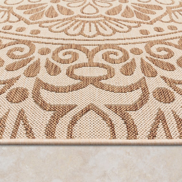 Paco Home Teppich »Coco 205«, rechteckig, Flachgewebe, Paisley Muster, In-  und Outdoor geeignet auf Rechnung | BAUR