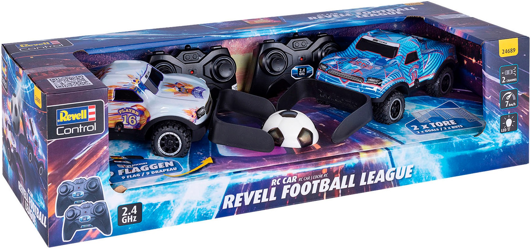 Revell® RC-Auto »Revell® control, Football League, 2,4 GHz«, mit LED-Licht