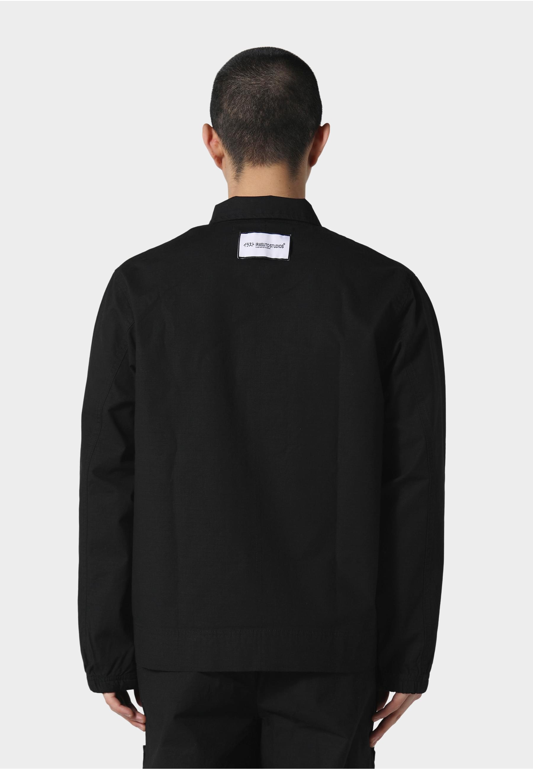 Irasuto Studios Allwetterjacke »Irasuto Studios RIP STOP COACH JACKET«, (1 St.), ohne Kapuze
