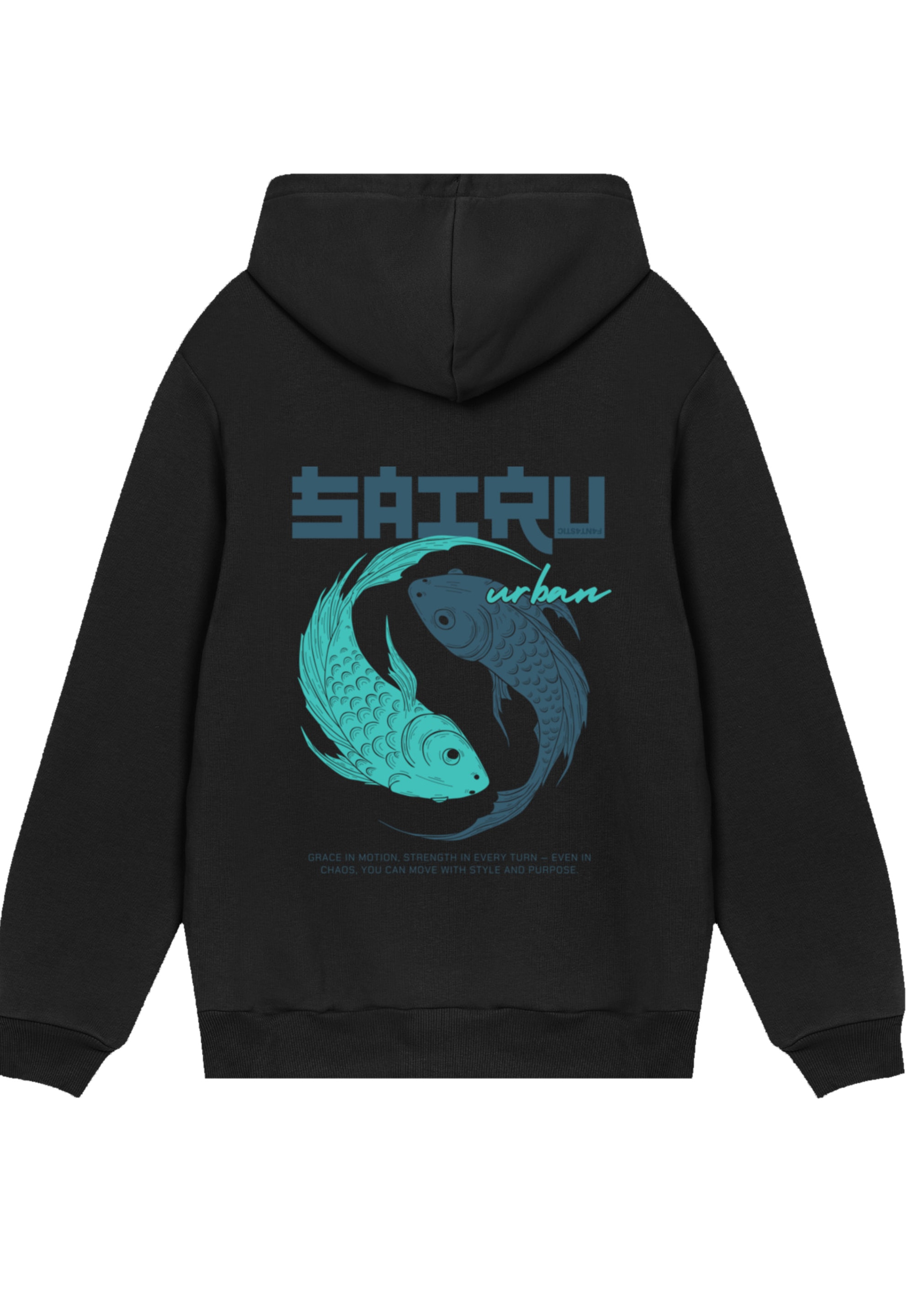 F4NT4STIC Kapuzenpullover »Koi Fish Japan Streetstyle«, Japan Streetwear Styles