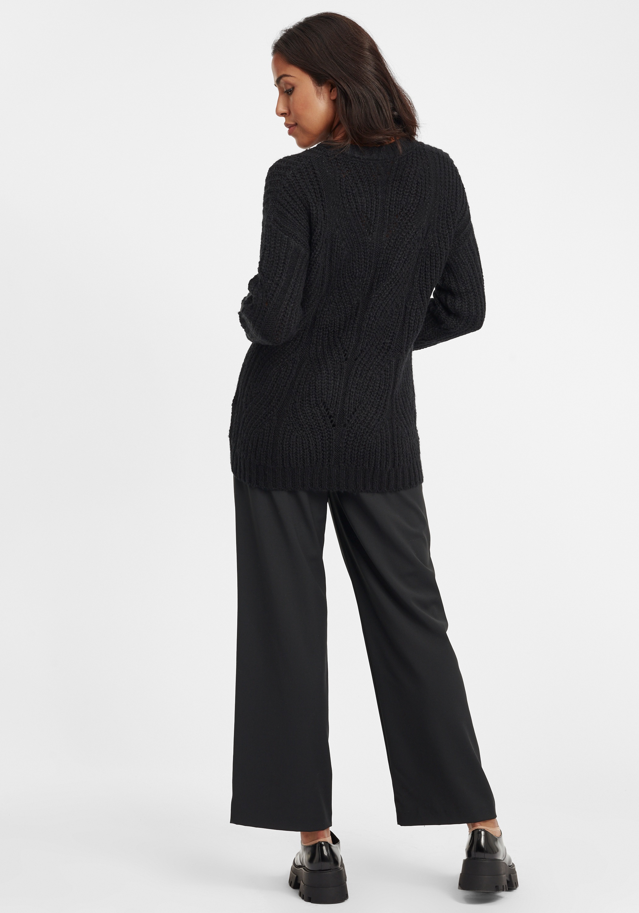 OXMO OXChiara Men's Long Pullover Black/M 3