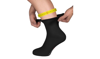 Gesundheitssocken »Sensitiv Elegant Socken XXL«, (1 Paar), Weitschaft, Rollbund