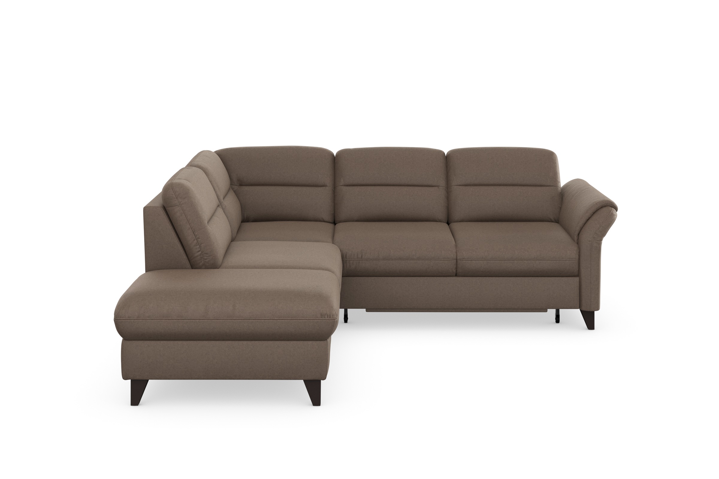 sit&more Ecksofa "Mellum L-Form", Federkern, wahlweise mit Bettfunktion, St günstig online kaufen