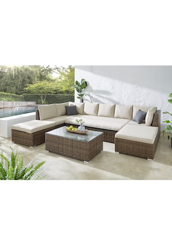 KONIFERA Gartenlounge-Set »New York« (Set 20 tl...