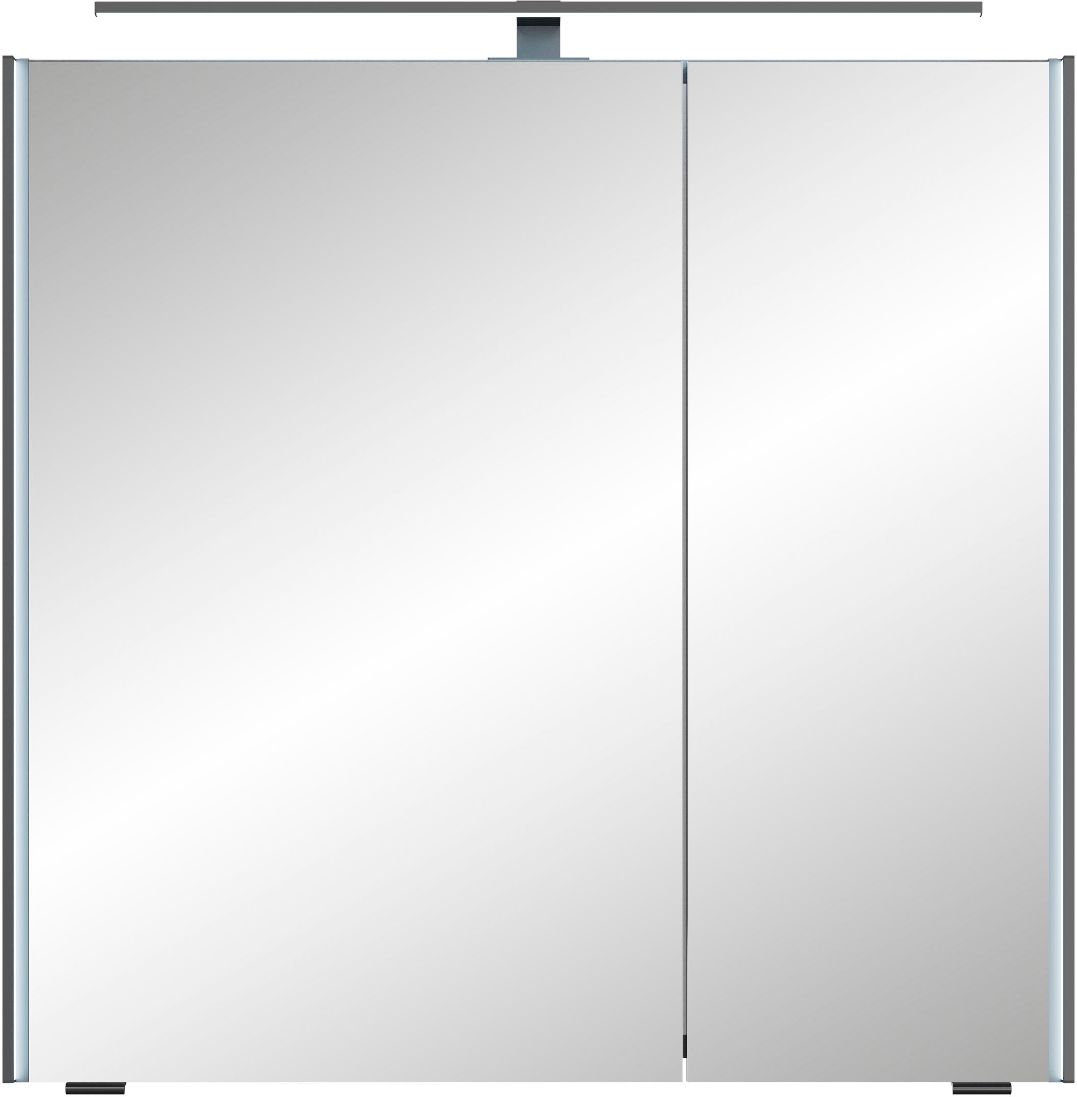 Saphir Spiegelschrank »Serie 7045 Badezimmer-Spiegelschrank inkl. LED-Beleuchtung, 2 Türen«, Badschrank 73,2 cm breit, inkl. LEDplus Schalter und Türdämpfer