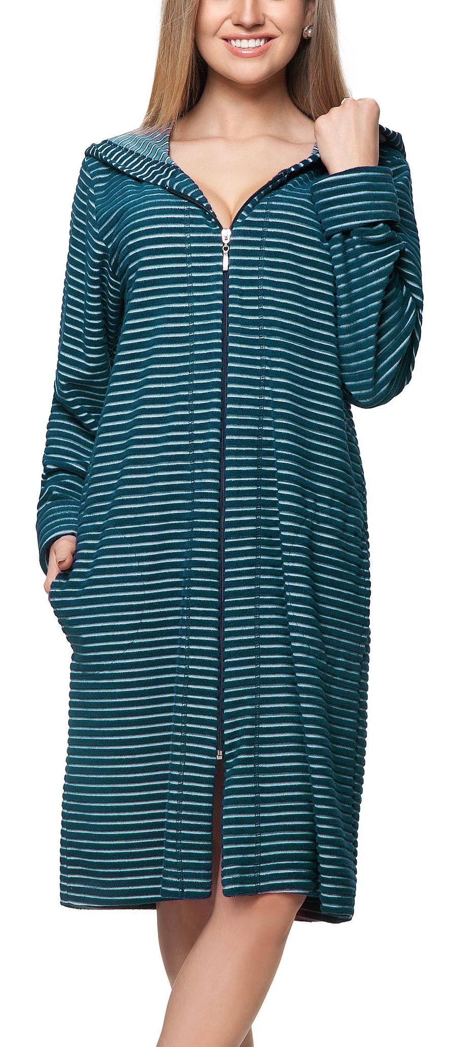 AQUARTI Damenbademantel "Bademantel Aquarti Damen Bademantel Reißverschluss günstig online kaufen