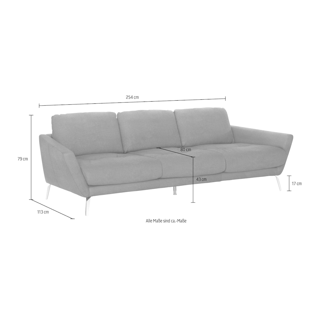 W.SCHILLIG Big-Sofa »softy«