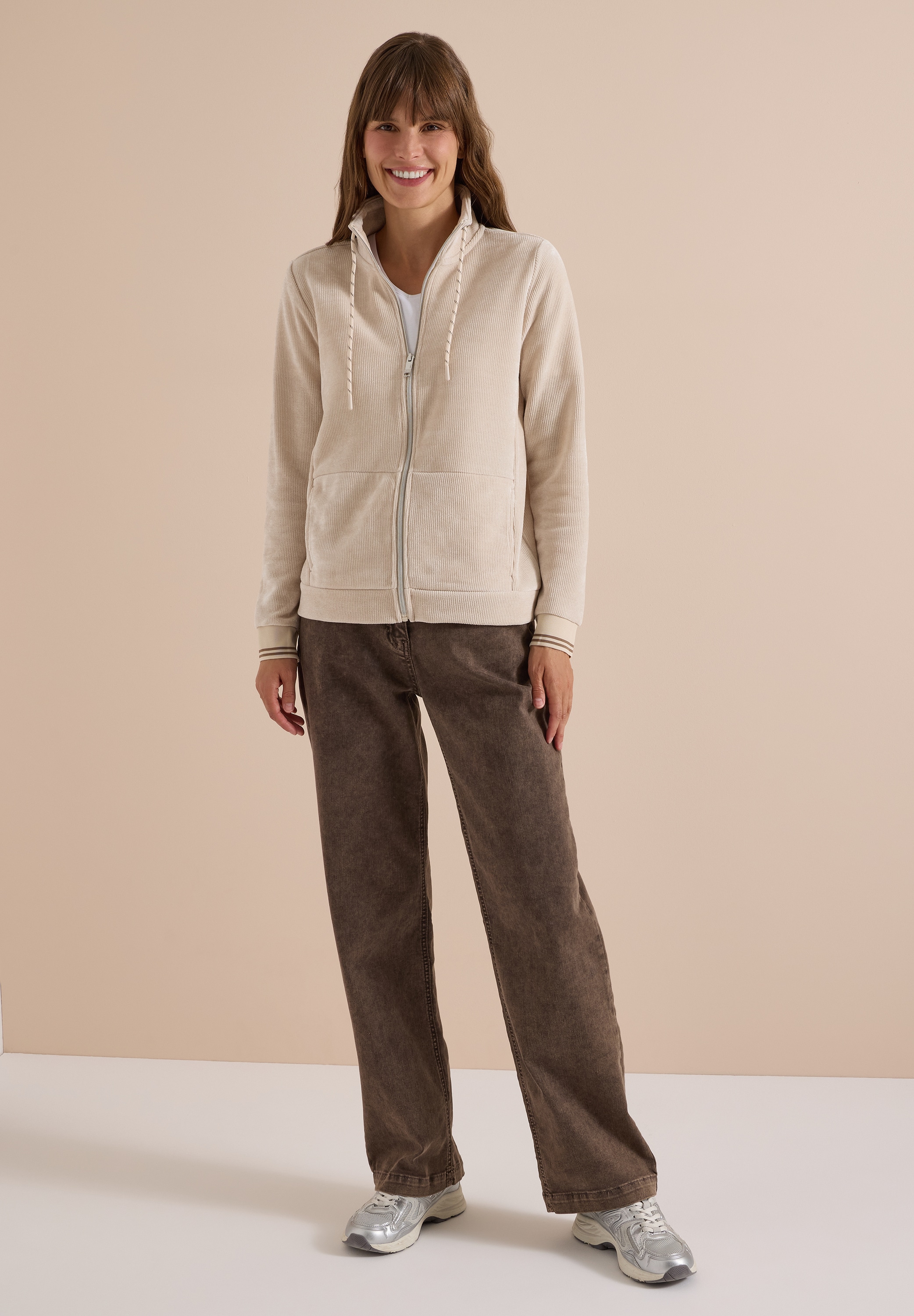 Cecil Cardigan mit Stehkragen