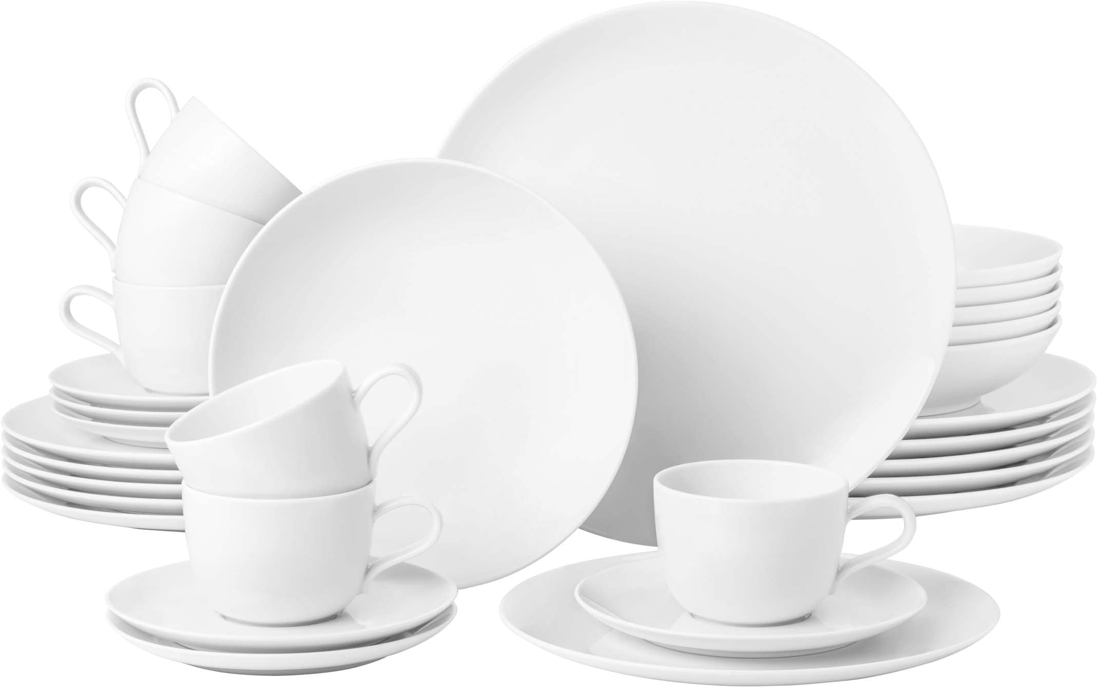 Seltmann Weiden Kombiservice "Geschirr-Set, Service Liberty" Teller Set, Ta günstig online kaufen