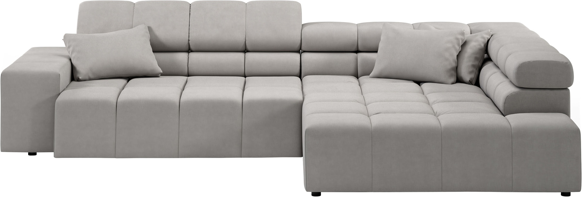 INOSIGN Ecksofa "Ancona incl. Kopfteilverstellung, Breite 319cm, L-Form", w günstig online kaufen